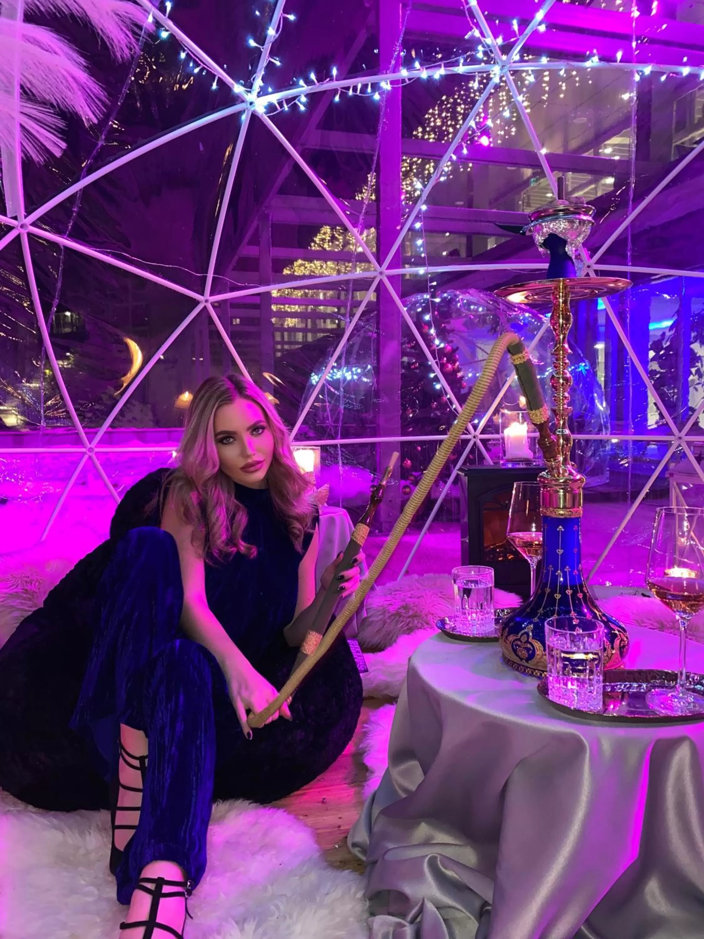 People in Bled Rose Hotel