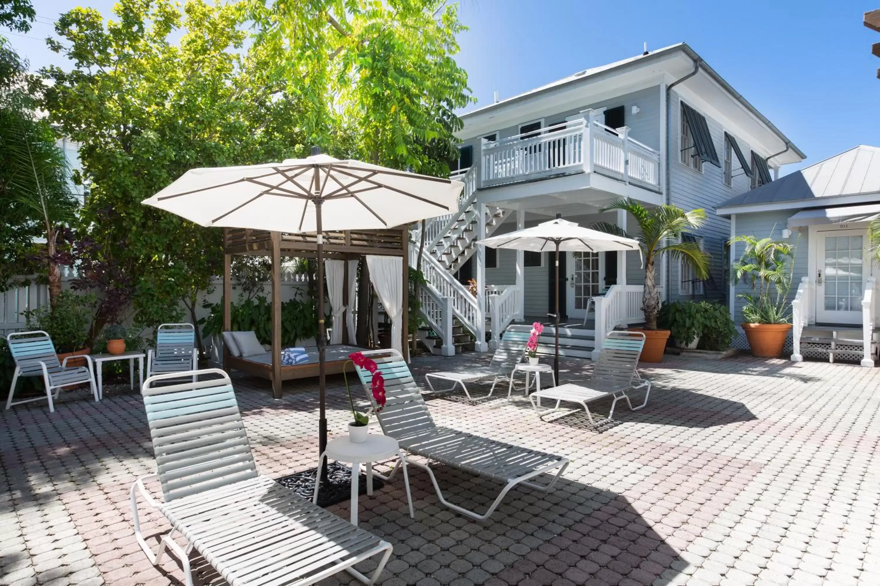 Balcony/Terrace in The Cabana Inn Key West - Adult Exclusive