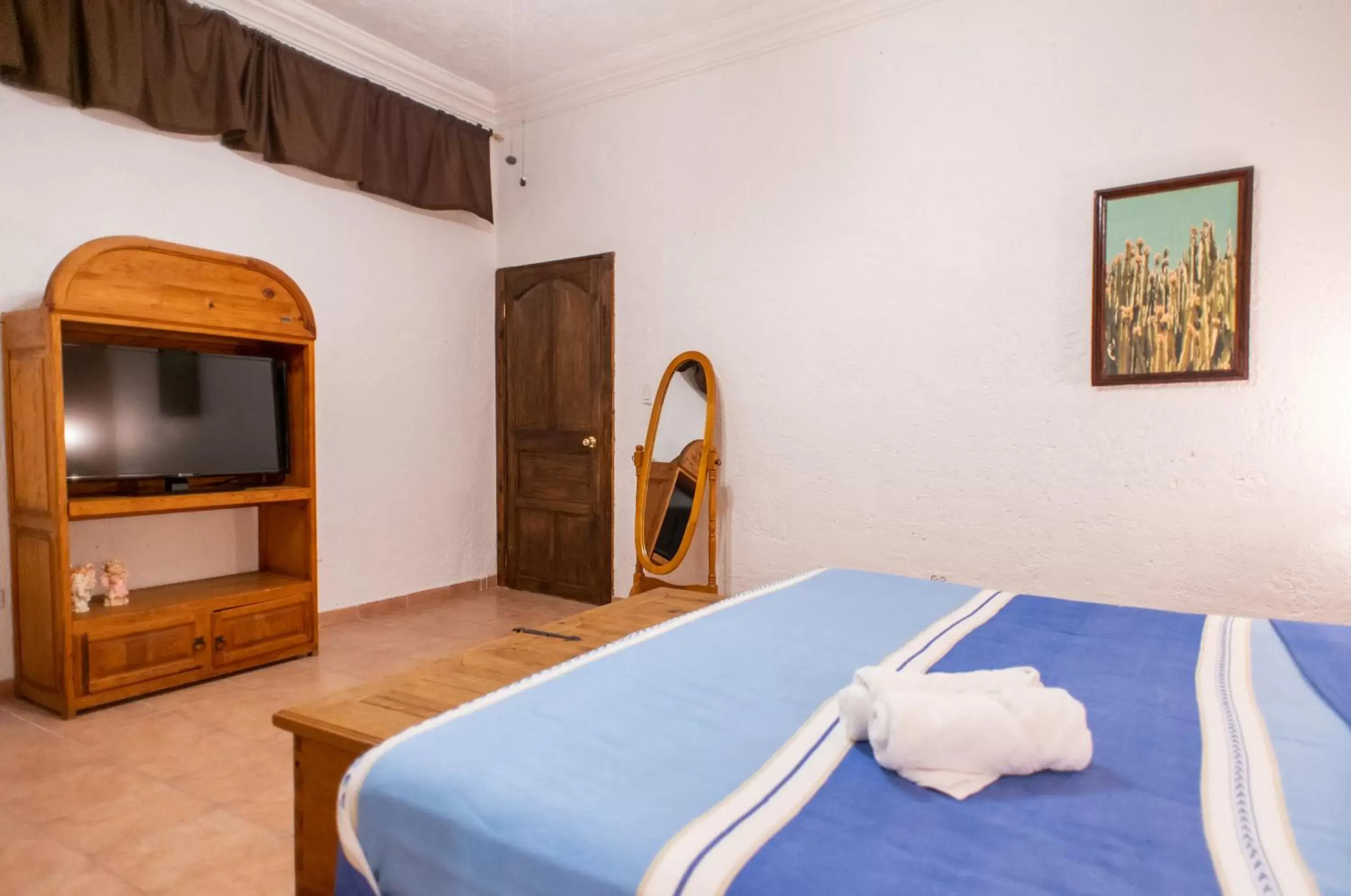 Bedroom, Bed in Posada San Miguelito