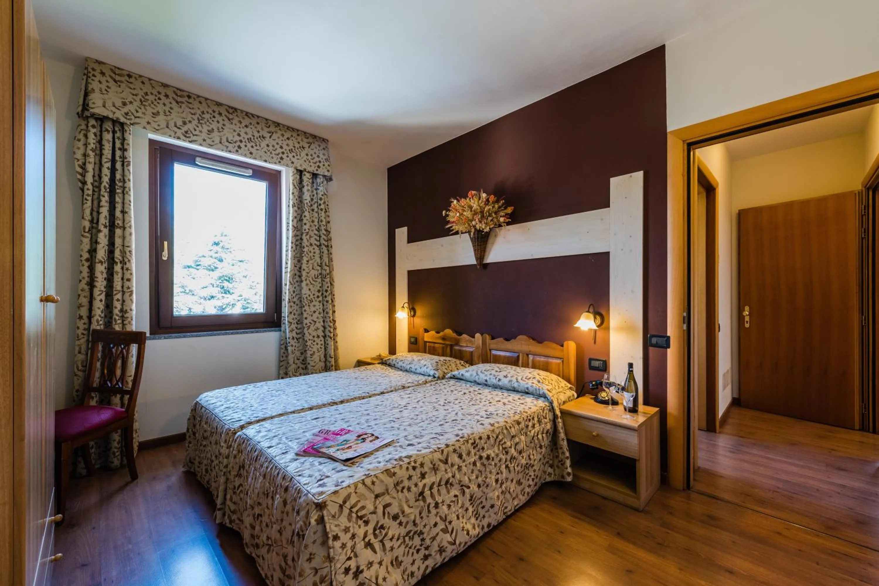 Bed in Hotel Au Soleil