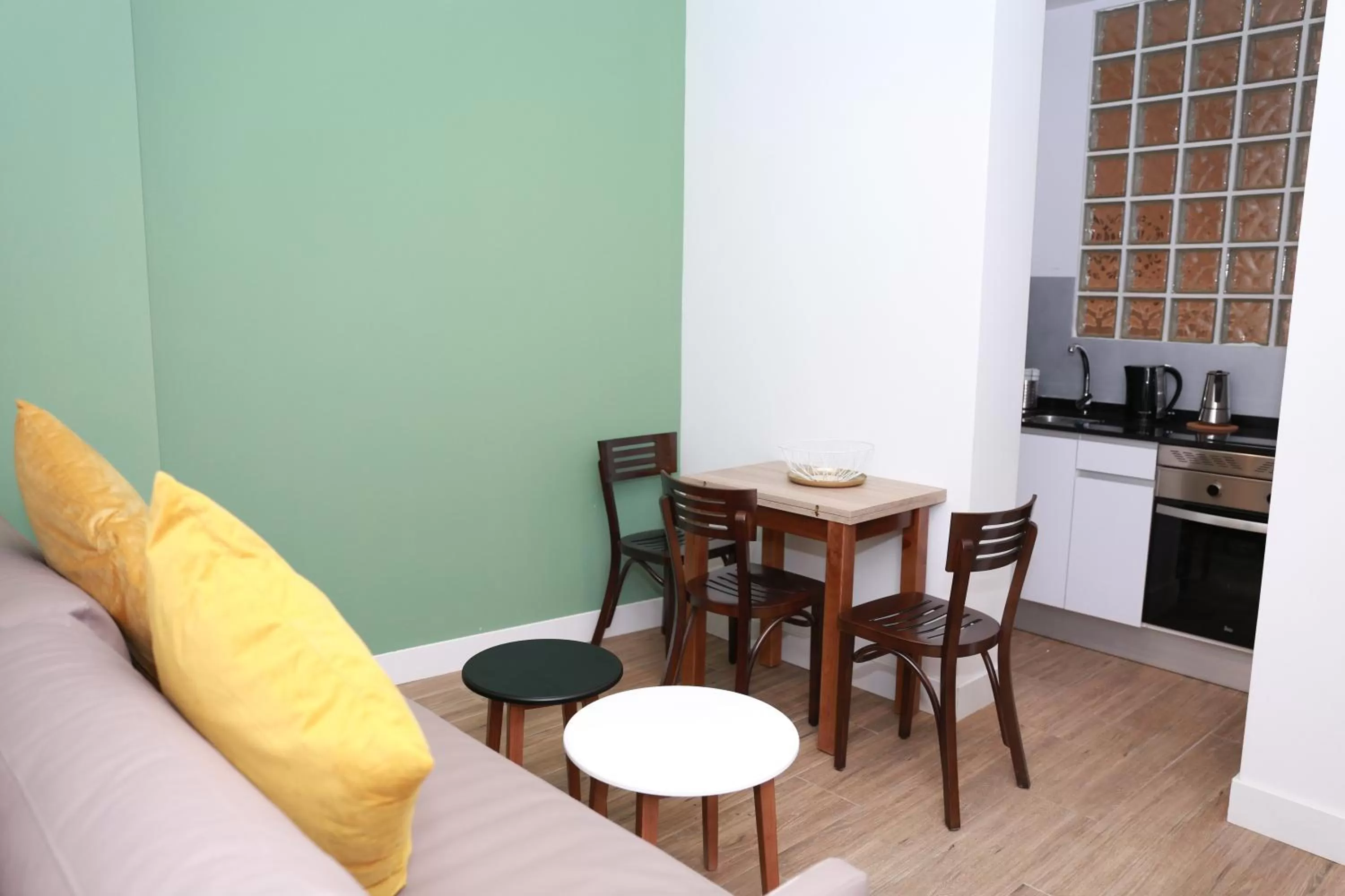 Dining area in New Point Opera