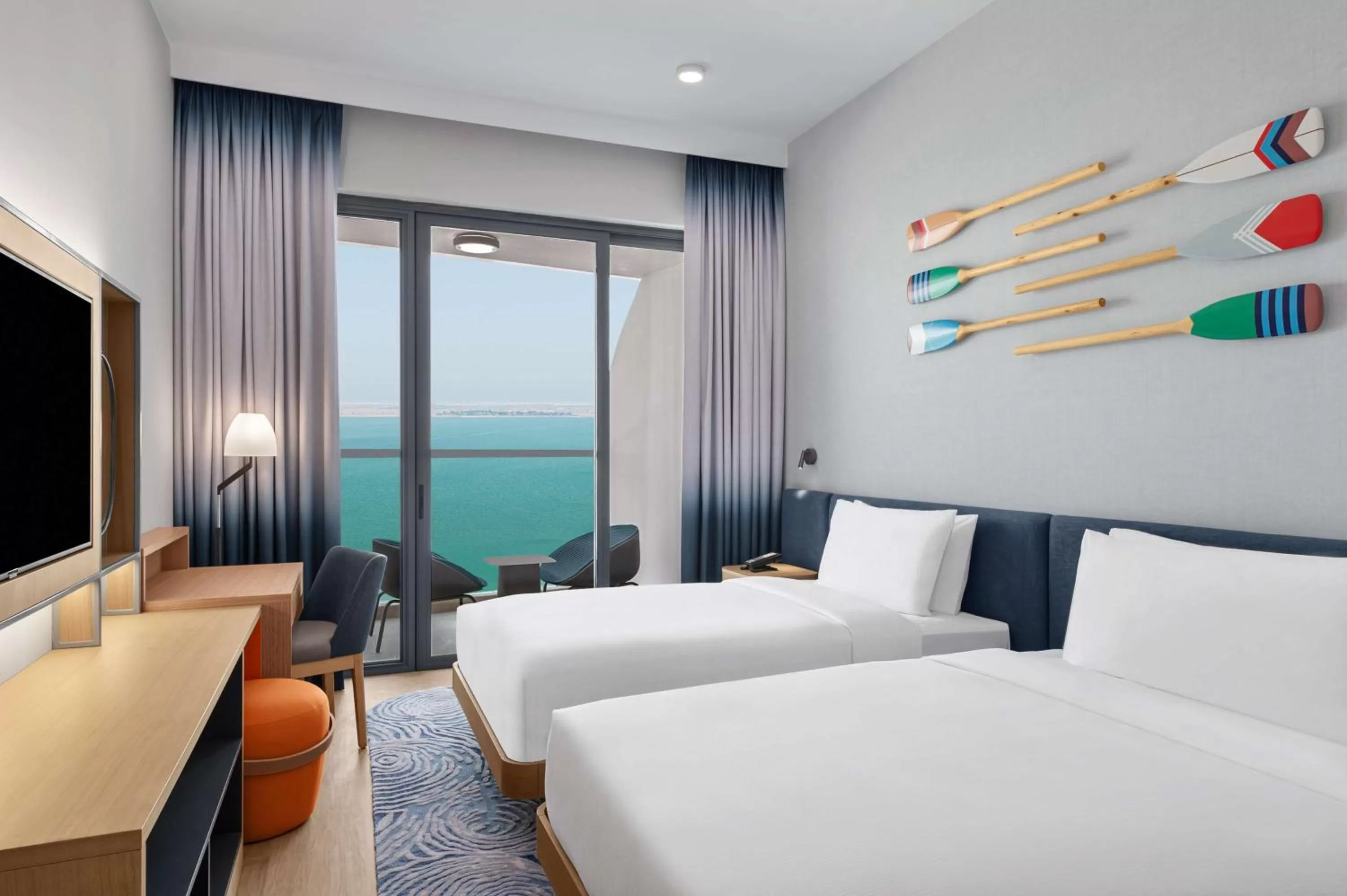 Bedroom, Bed in Hampton by Hilton Marjan Island
