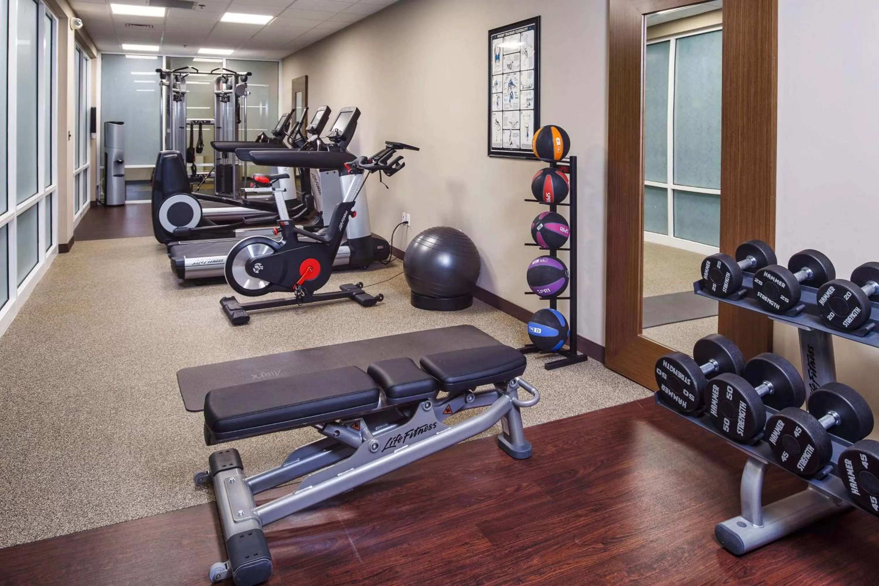 Fitness centre/facilities in DoubleTree by Hilton Neenah