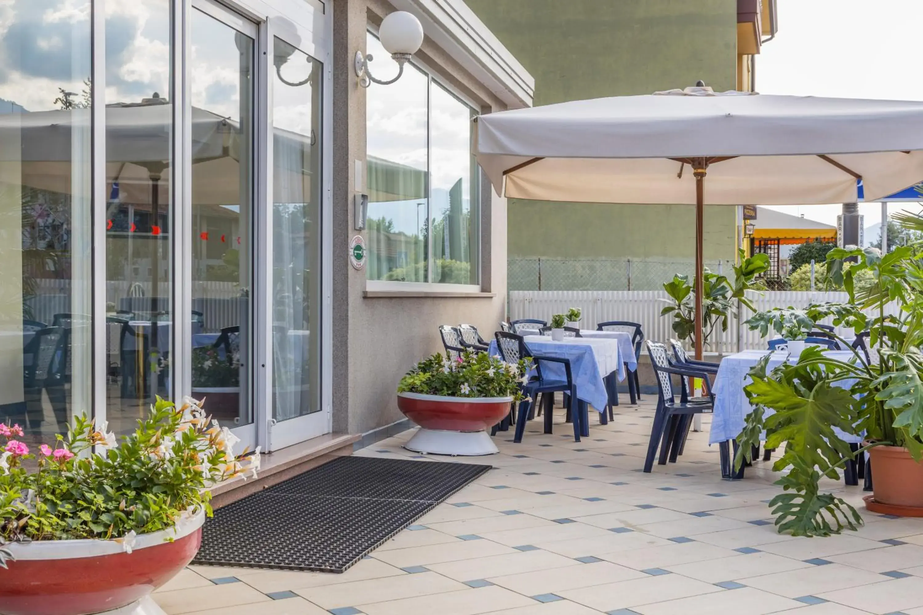 Facade/entrance in Aviano Palace Hotel