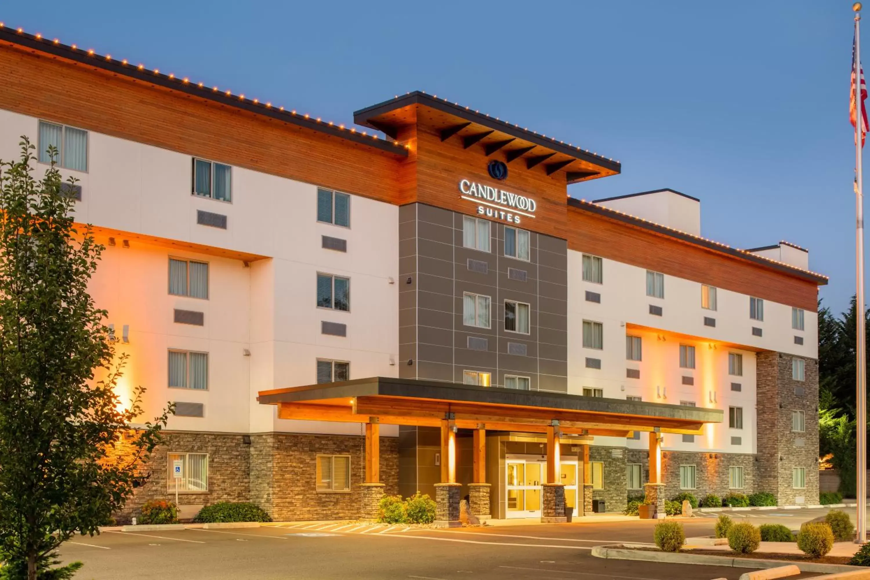 Property Building in Candlewood Suites Vancouver/Camas, an IHG Hotel