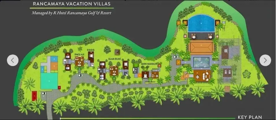 Floor Plan in R Hotel Rancamaya