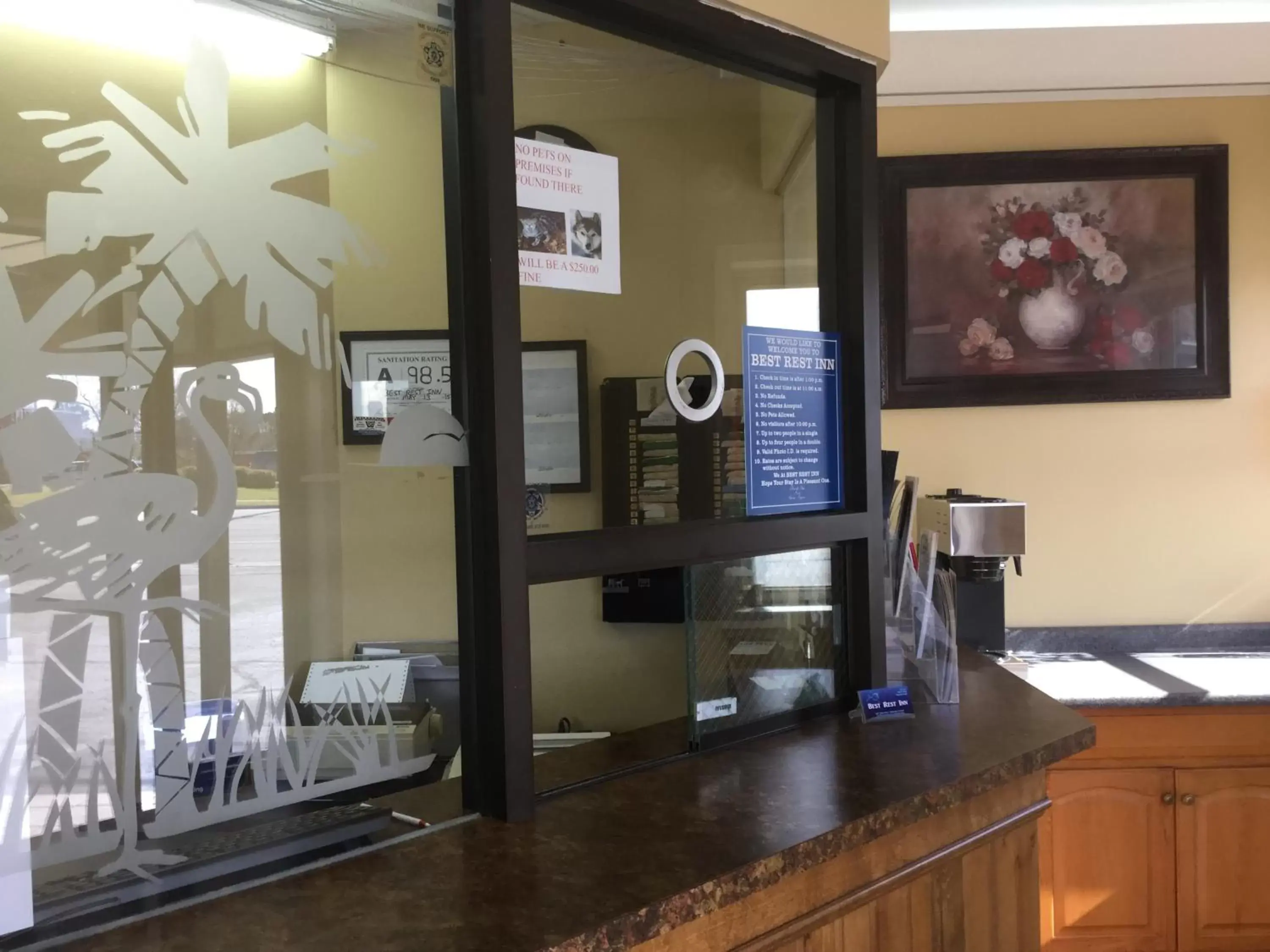 Lobby or reception in Best Rest Inn - Jacksonville
