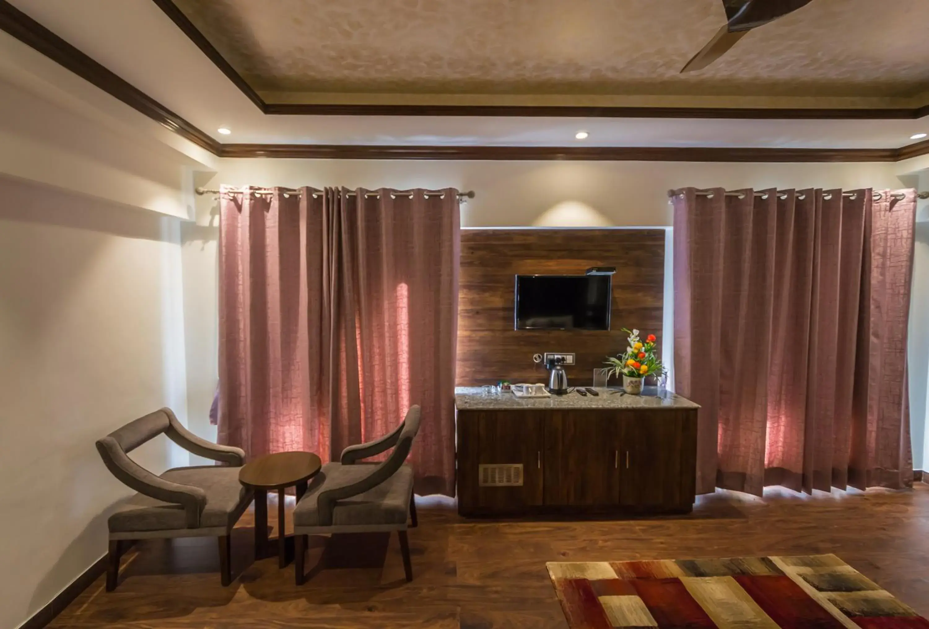 Bedroom in The Highland Park - A Truly River side Resort Bedroom in The Highland Park - A Truly River side Resort