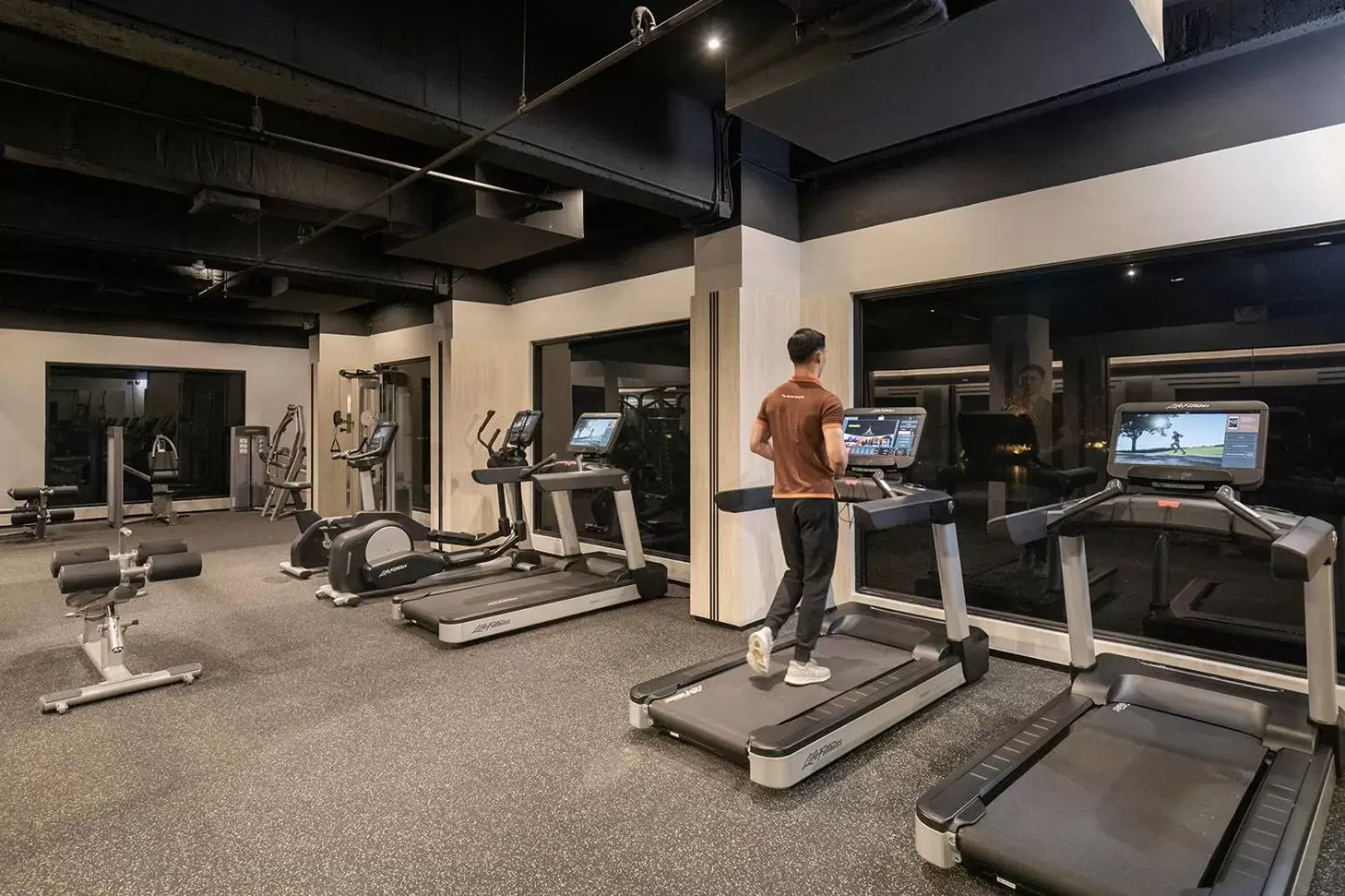 Fitness centre/facilities in The Heritage Chiang Rai Hotel and Convention Fitness centre/facilities in The Heritage Chiang Rai Hotel and Convention