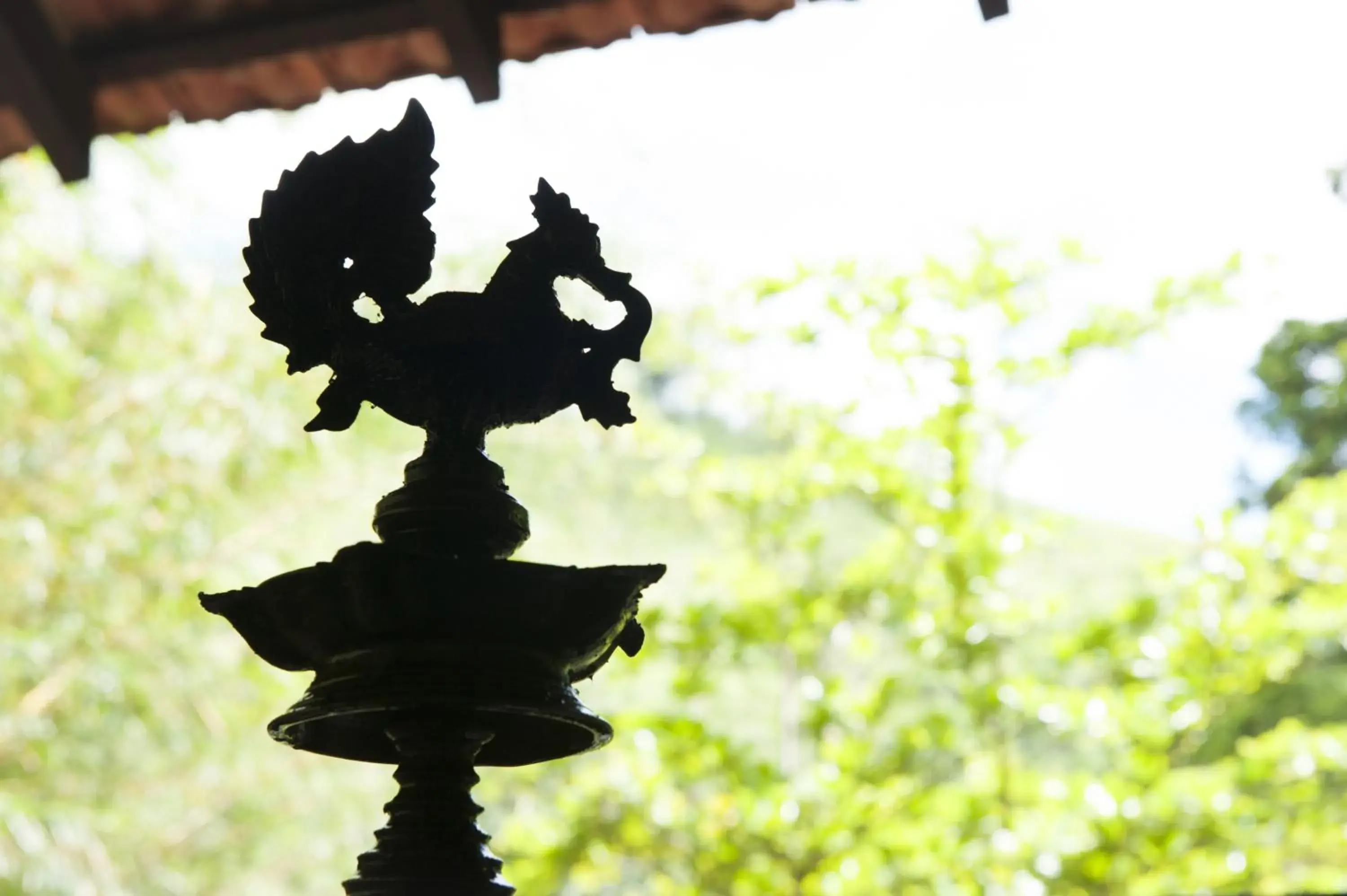 Decorative detail in The Kandy Samadhicentre