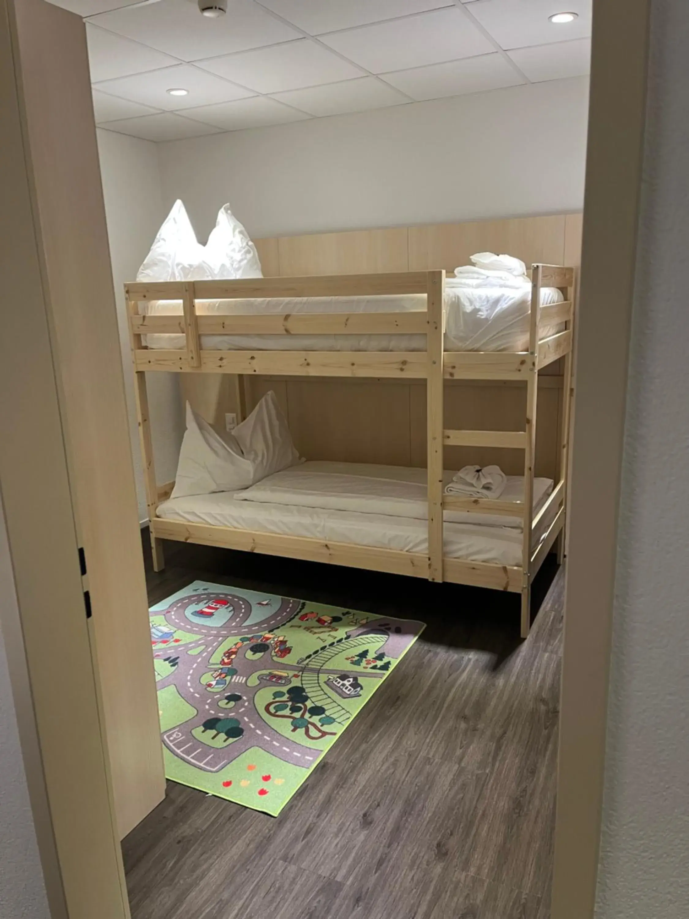 Bed, Bunk Bed in Hotel Hine Adon Bern Airport