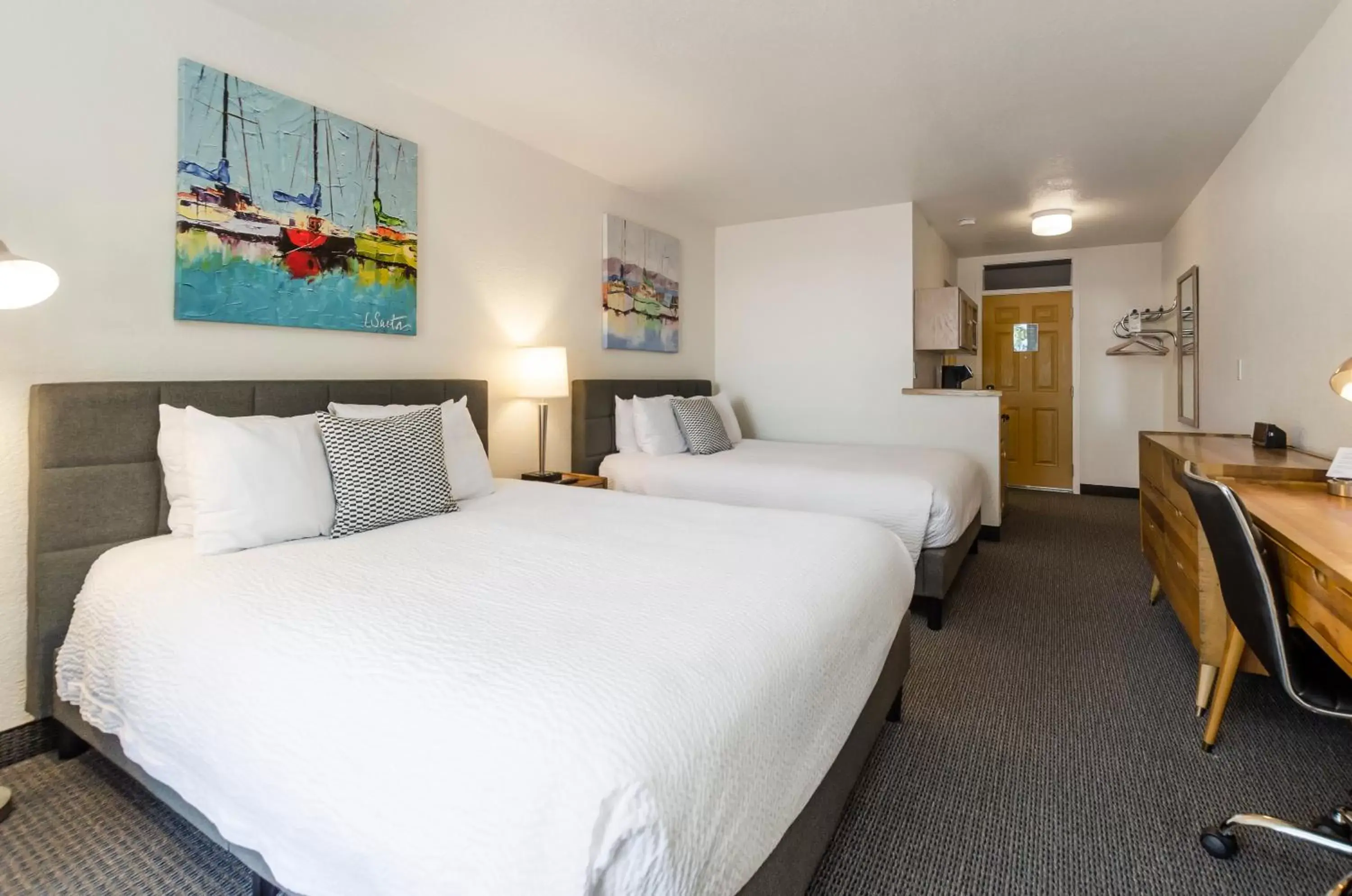 Bed in Firelite Lodge Bed in Firelite Lodge