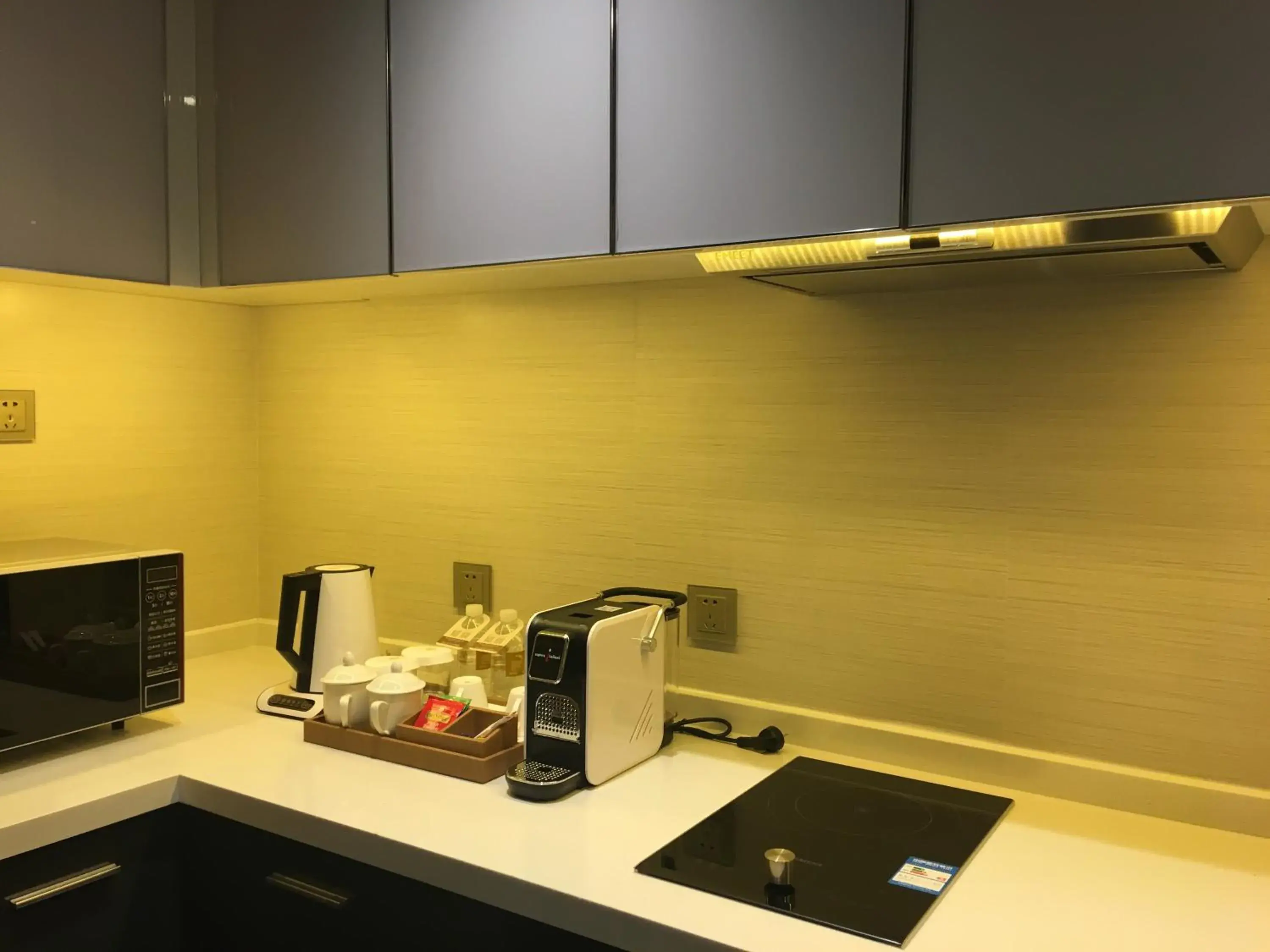 Kitchen or kitchenette, Kitchen/Kitchenette in Golden Tulip Bund New Asia