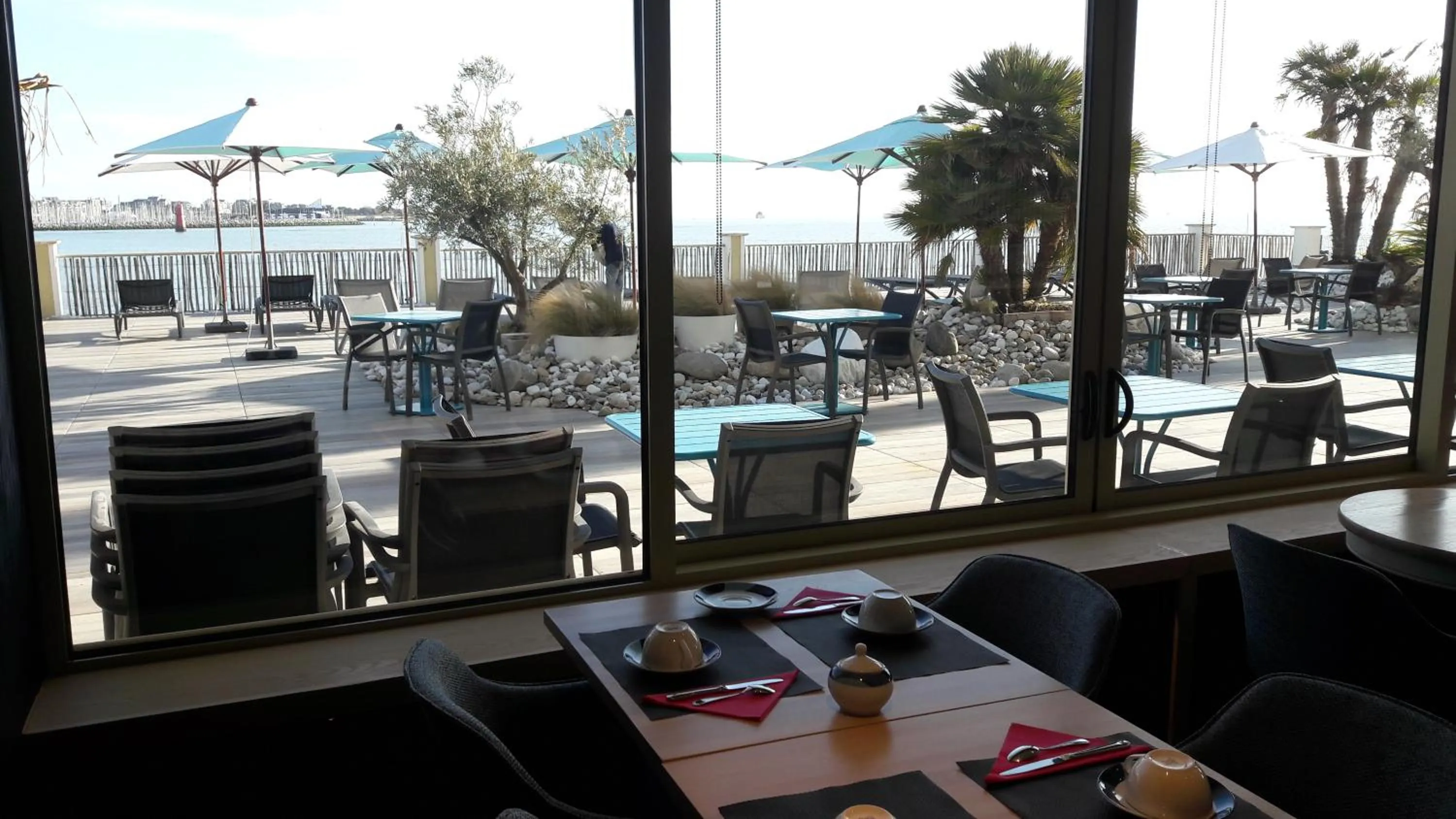 Sea view in Hôtel Les Brises