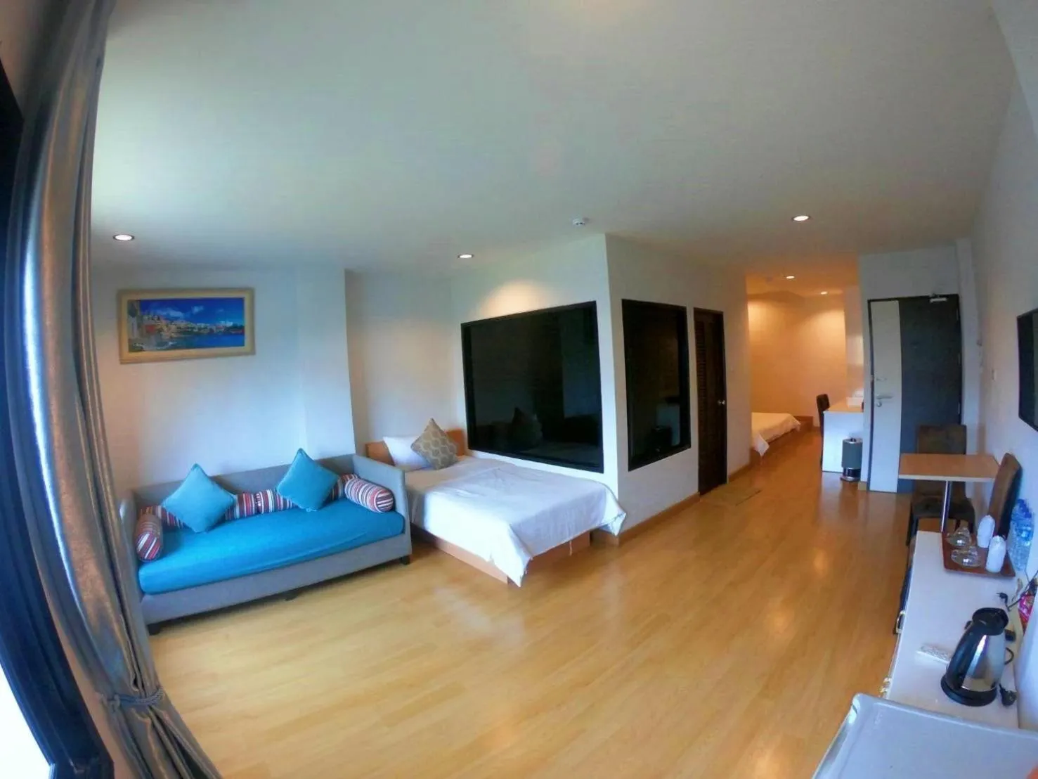 Bed in Klongrien Boutique Hotel