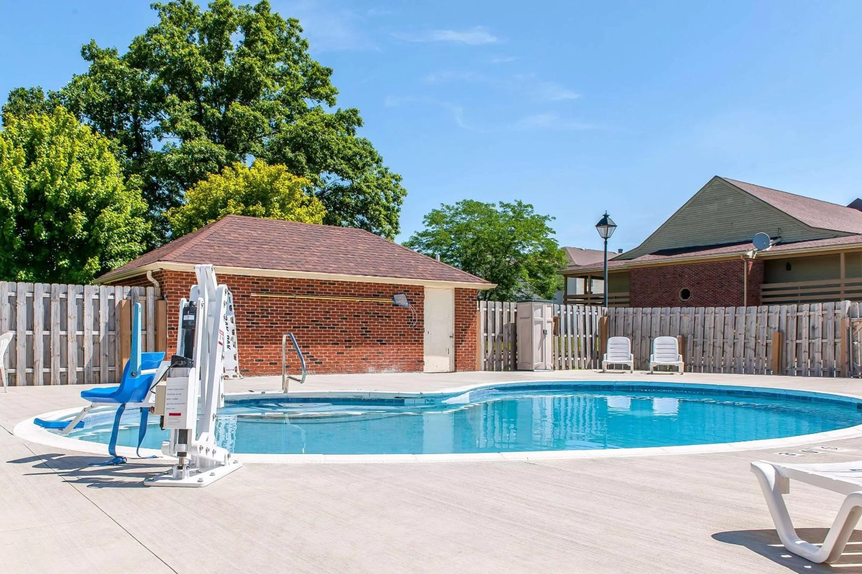 On site in Quality Inn