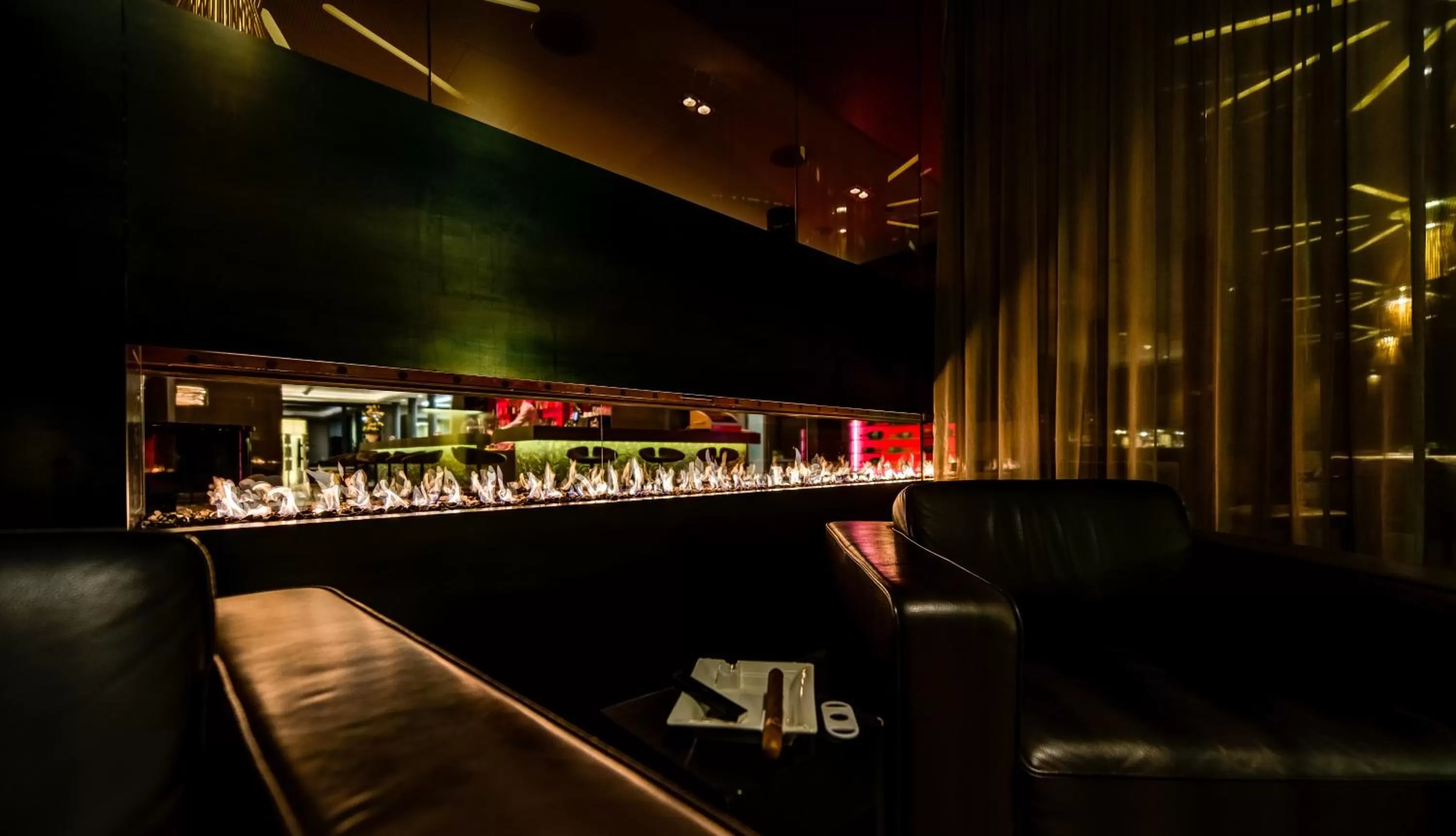 Lounge or bar in Wellnesshotel Golfpanorama