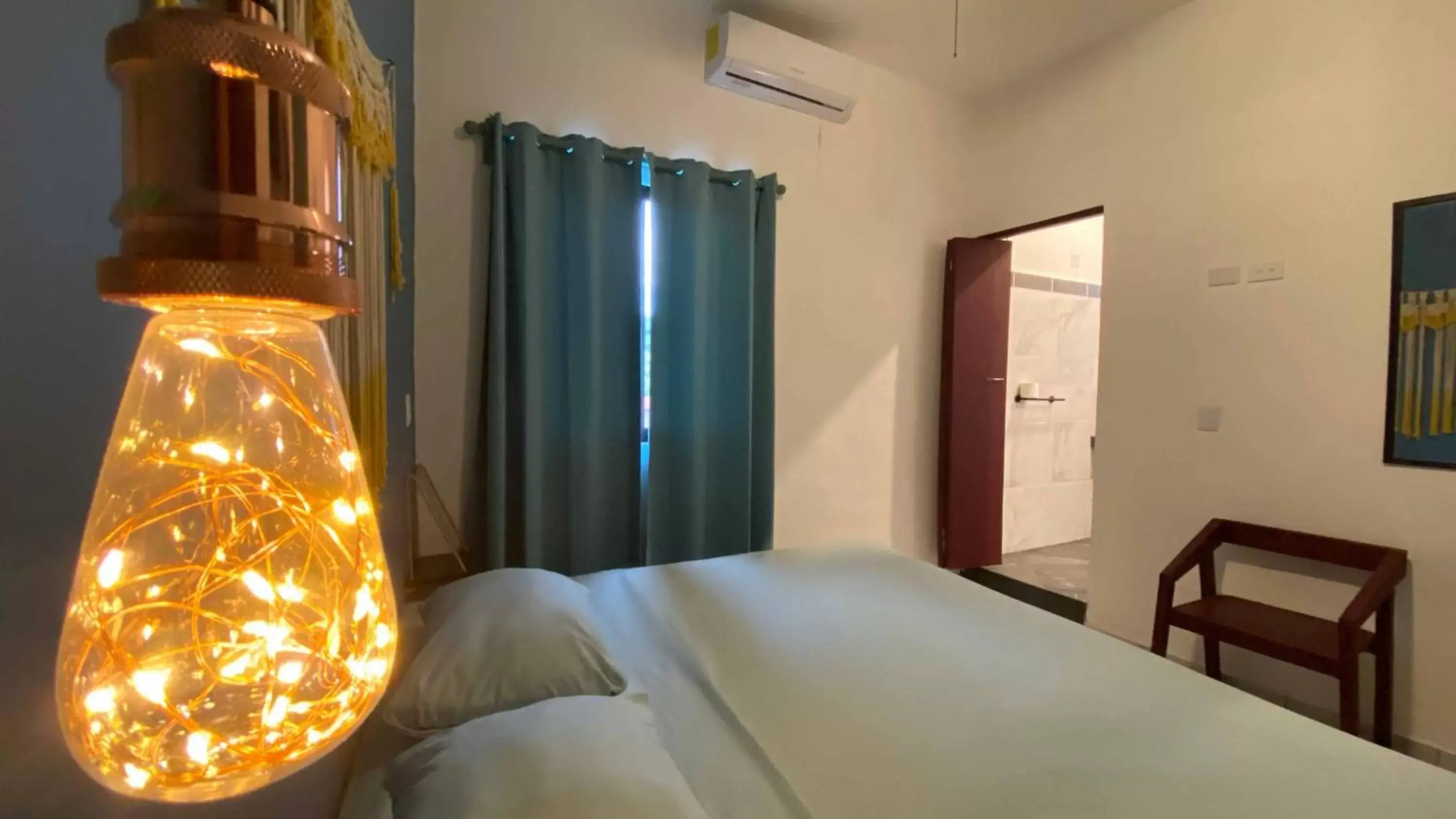 Bed in Howlita Tulum - Adult Only