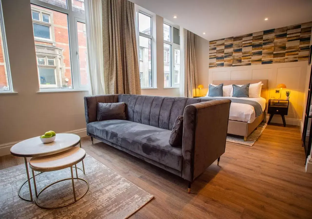 Living room, Seating Area in The Gresham Aparthotel