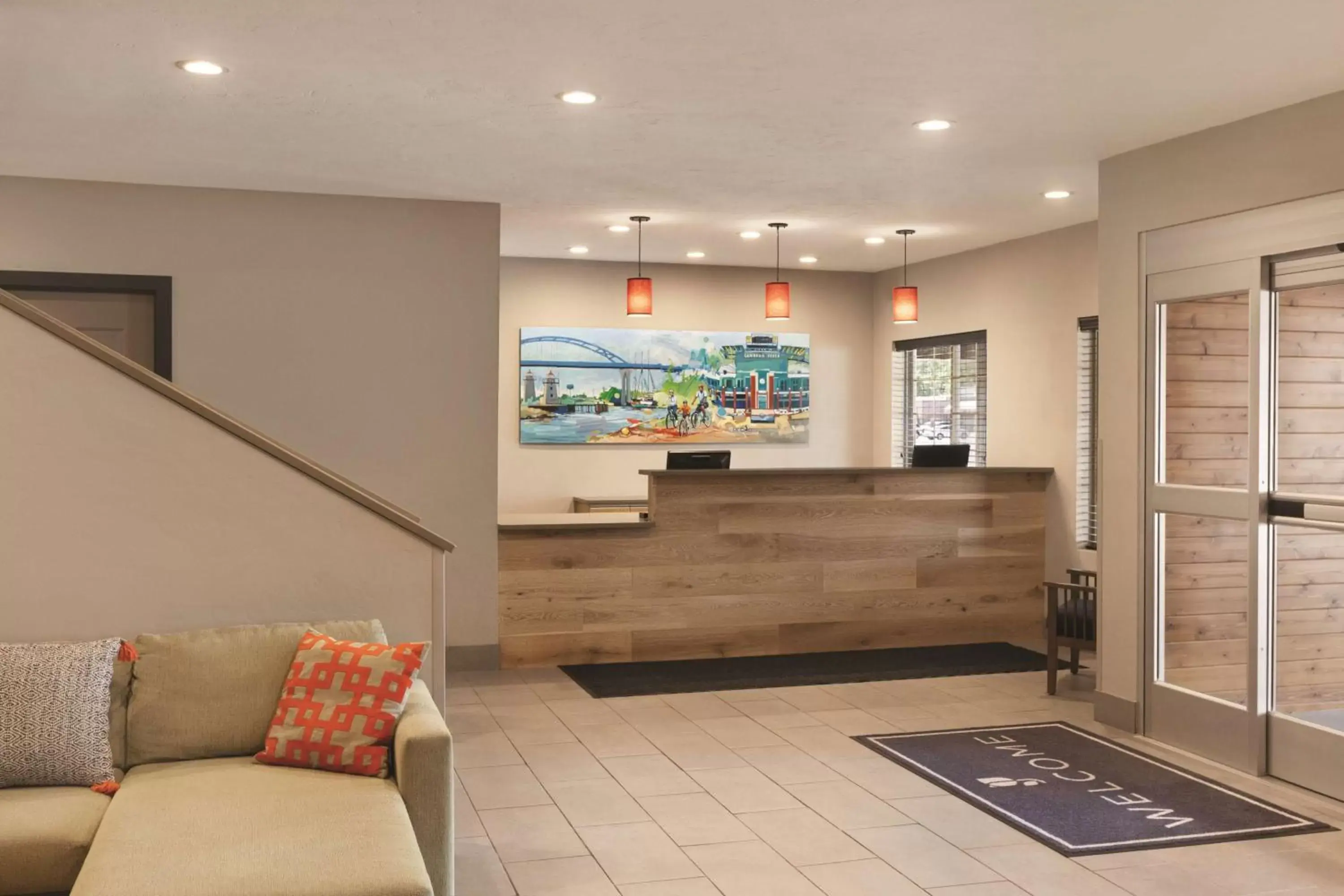 Lobby or reception, Lobby/Reception in Country Inn & Suites by Radisson, Green Bay North, WI
