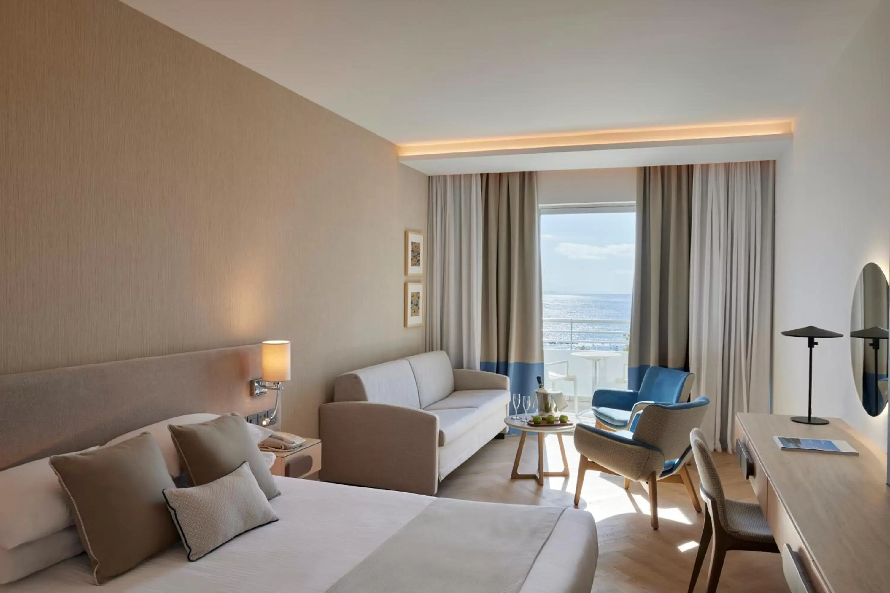 Living room, Seating Area in Mediterranean Beach Hotel