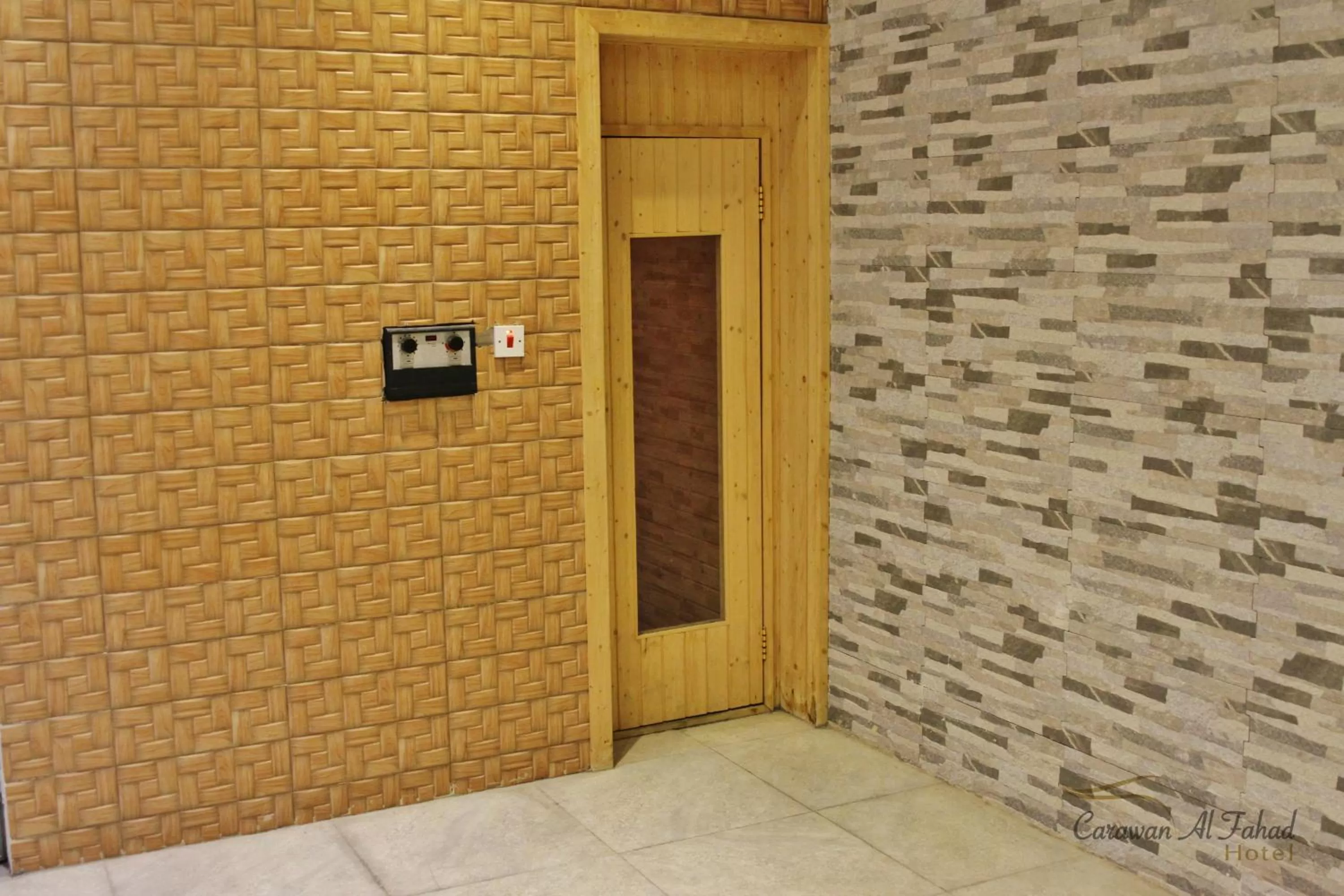 Steam room in Carawan Al Fahad Hotel