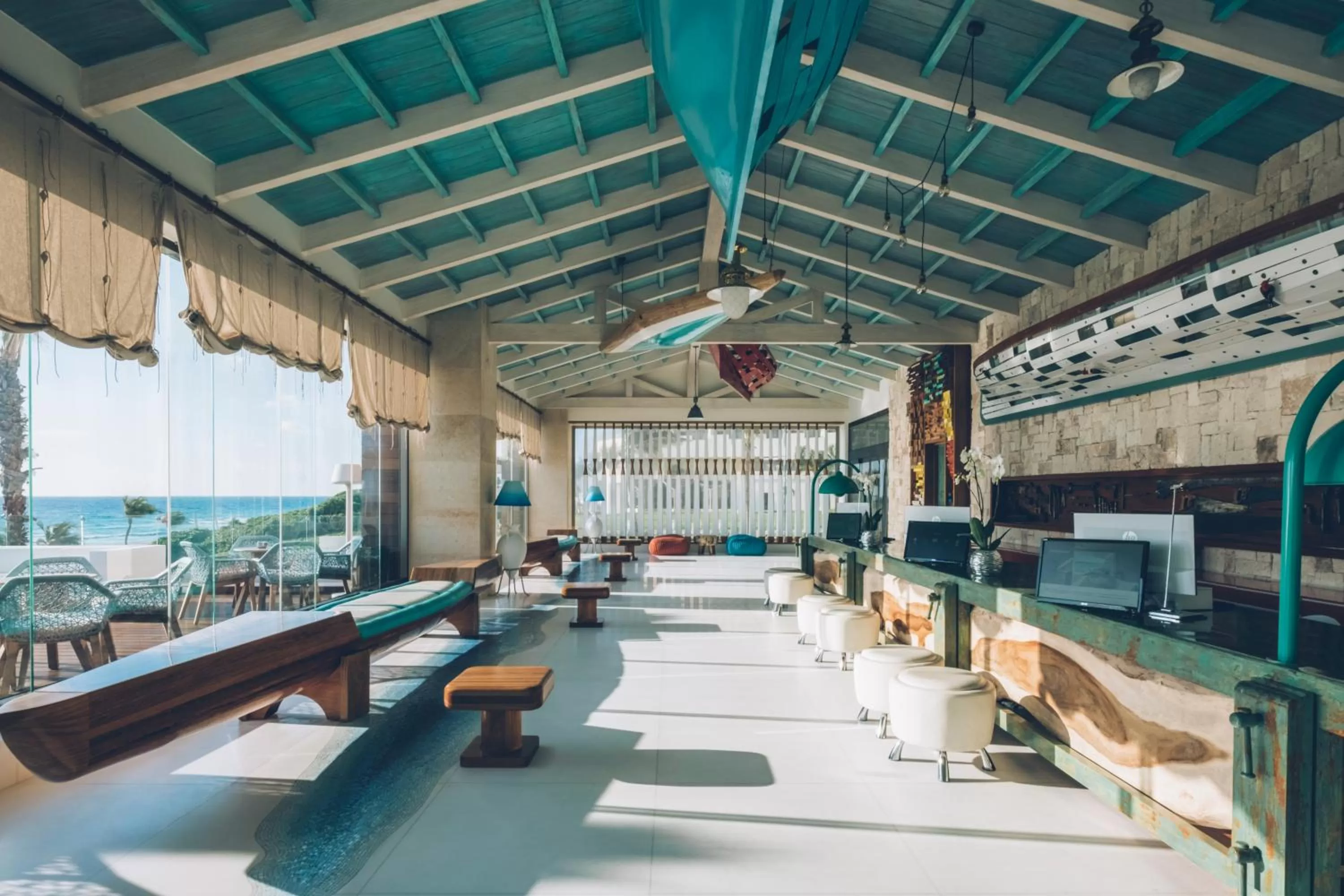 Lobby or reception in Coral Level at Iberostar Selection Cancun