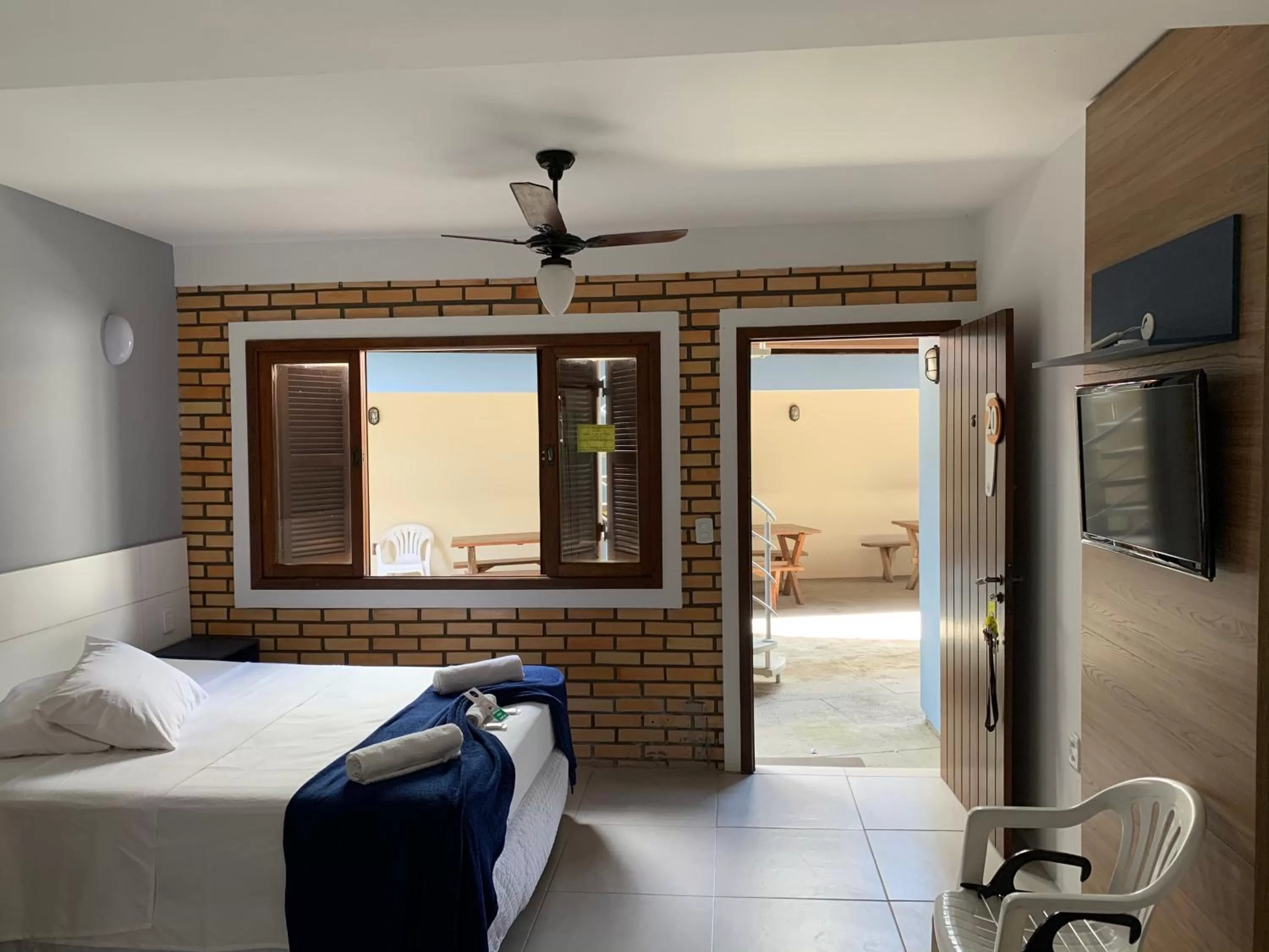 Bed in Beach House Floripa - Sunset