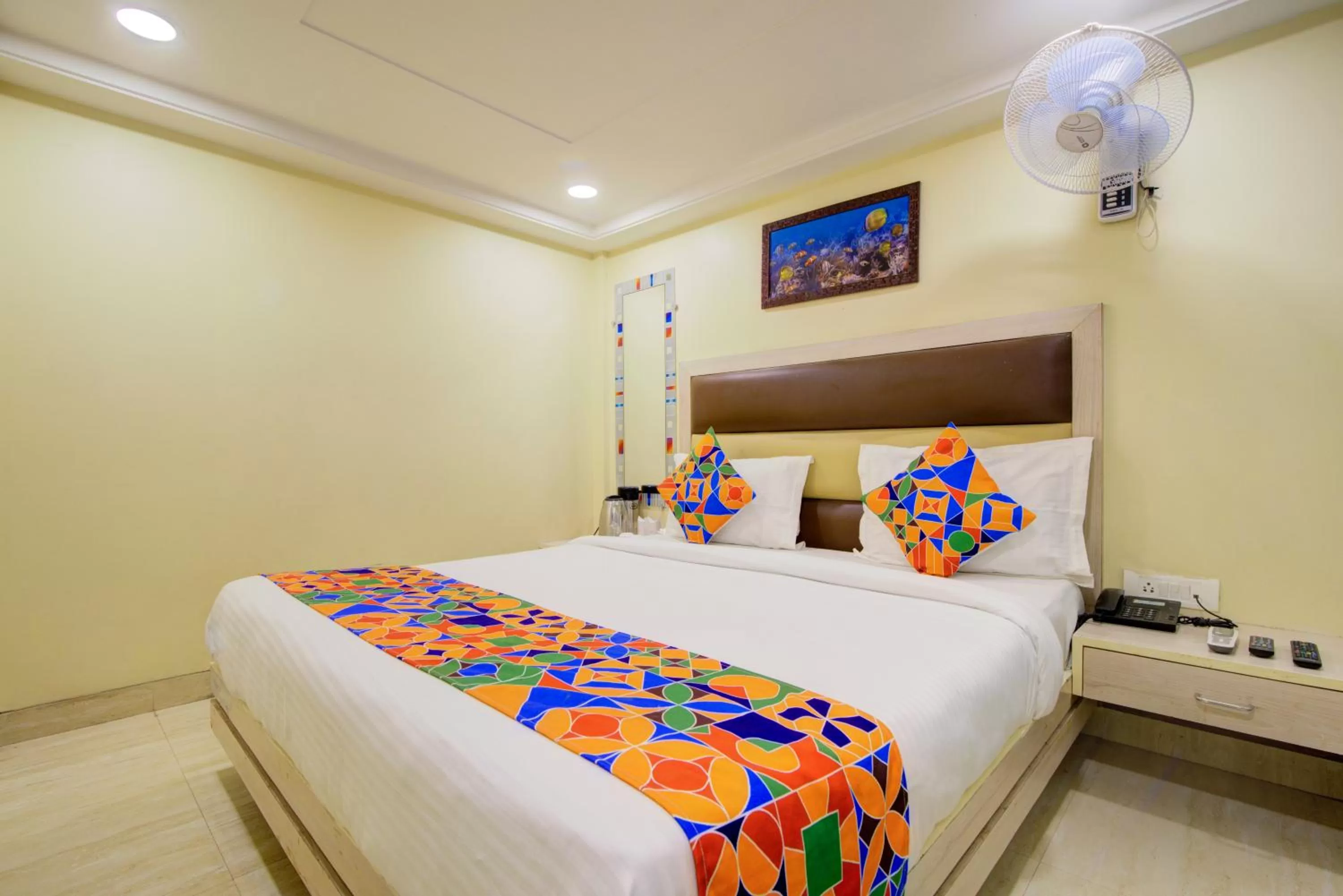 Bedroom in Hotel Kaushal Palace