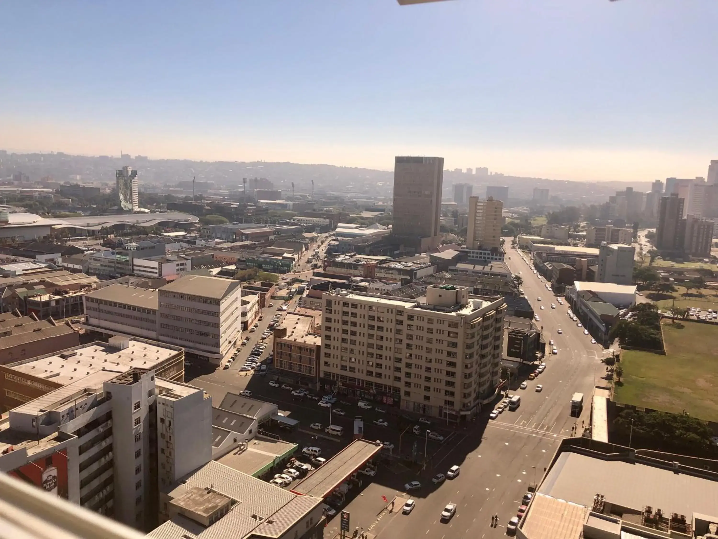 City view, Bird's-eye View in Coastlands Durban Self Catering Holiday Apartments