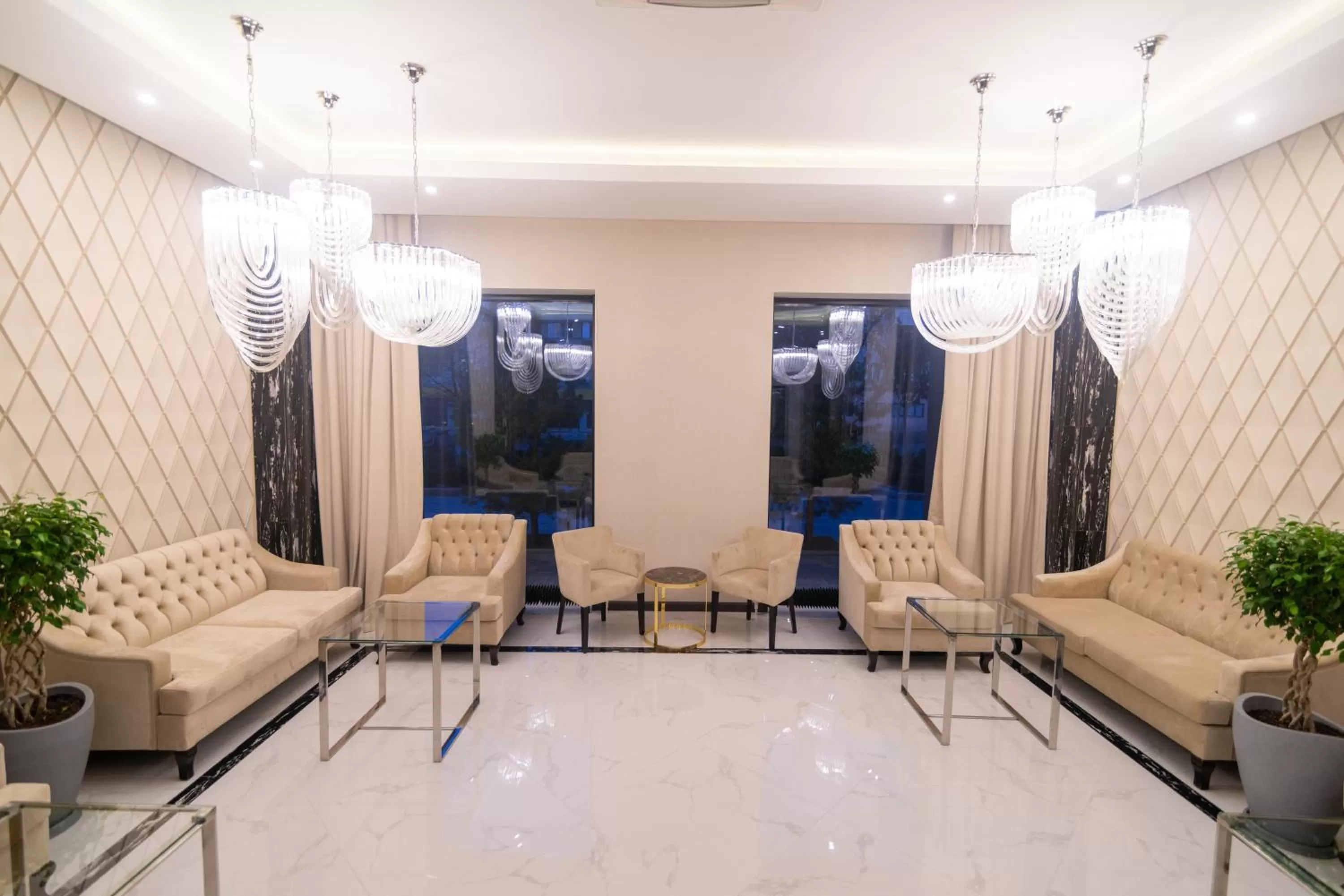 Seating area in Resident City Hotel