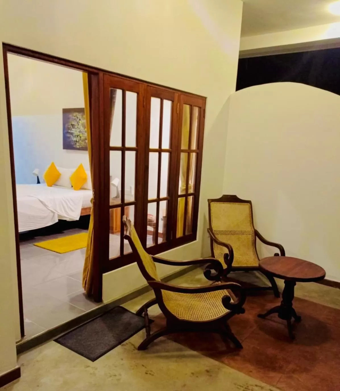 Balcony/Terrace, Seating Area in Manel Villa