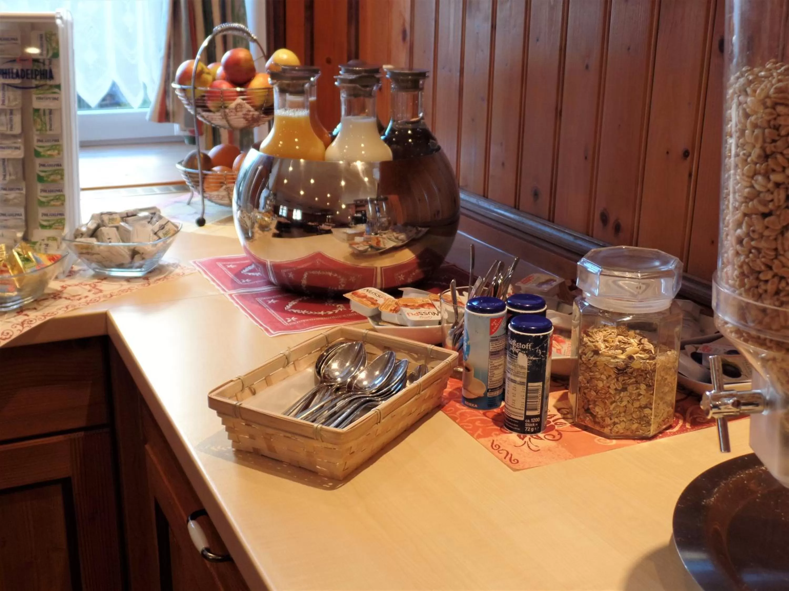 Buffet breakfast in Gasthof Kampenwand Aschau