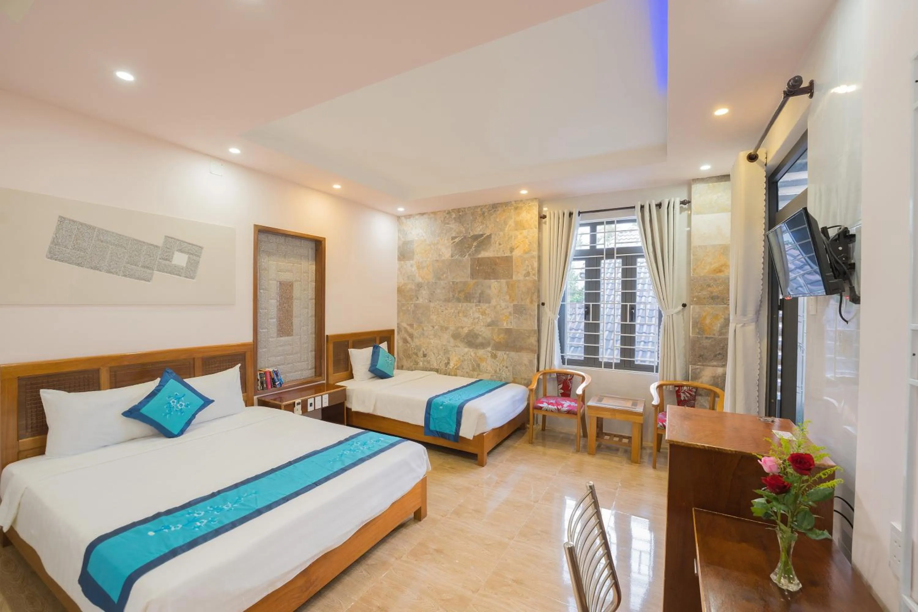 Bed in Countryside Moon Homestay