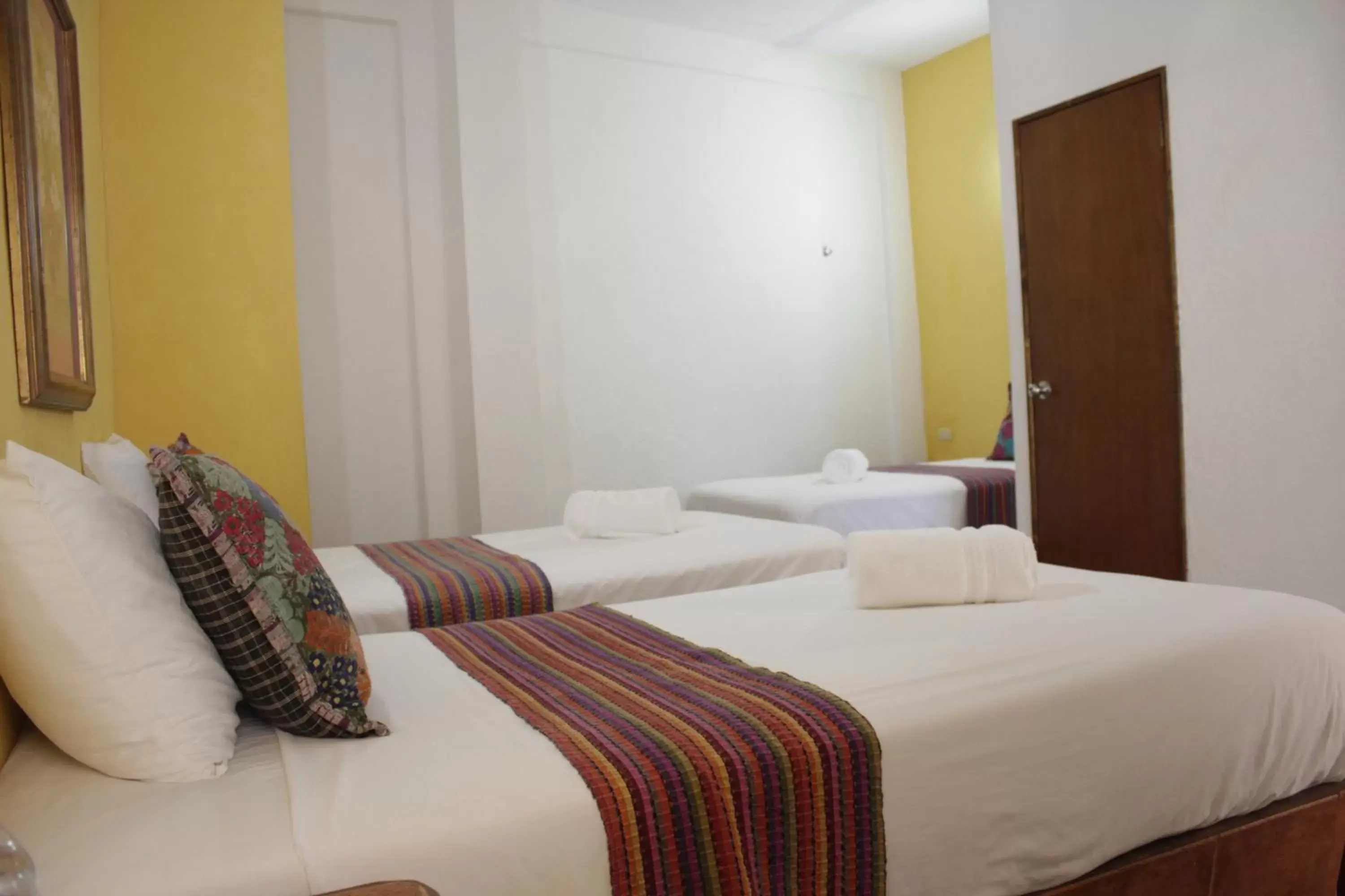 Bed in Diamante Hotel Sayulita