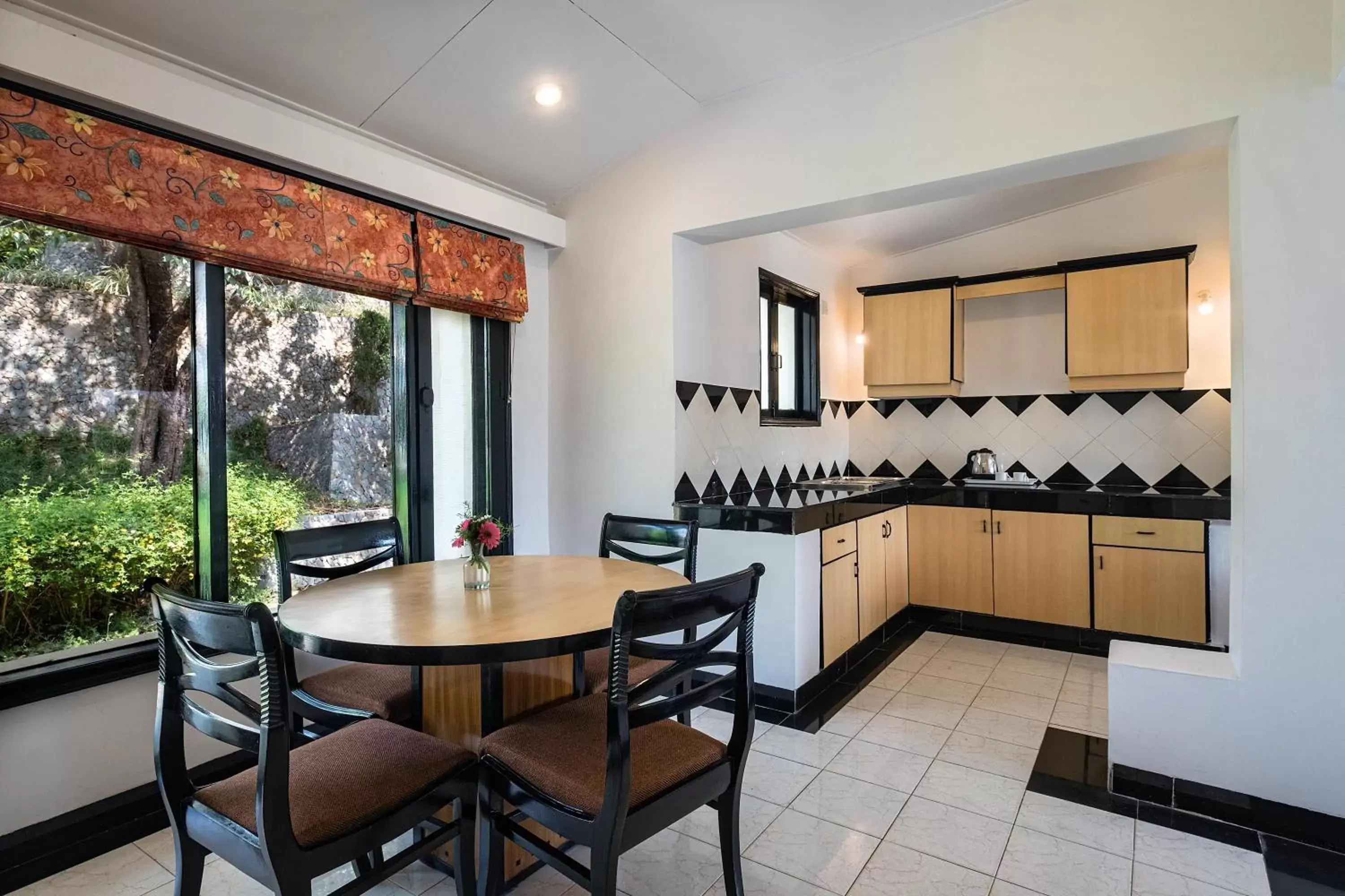 kitchen, Dining Area in Country Inn Nature Resort Bhimtal