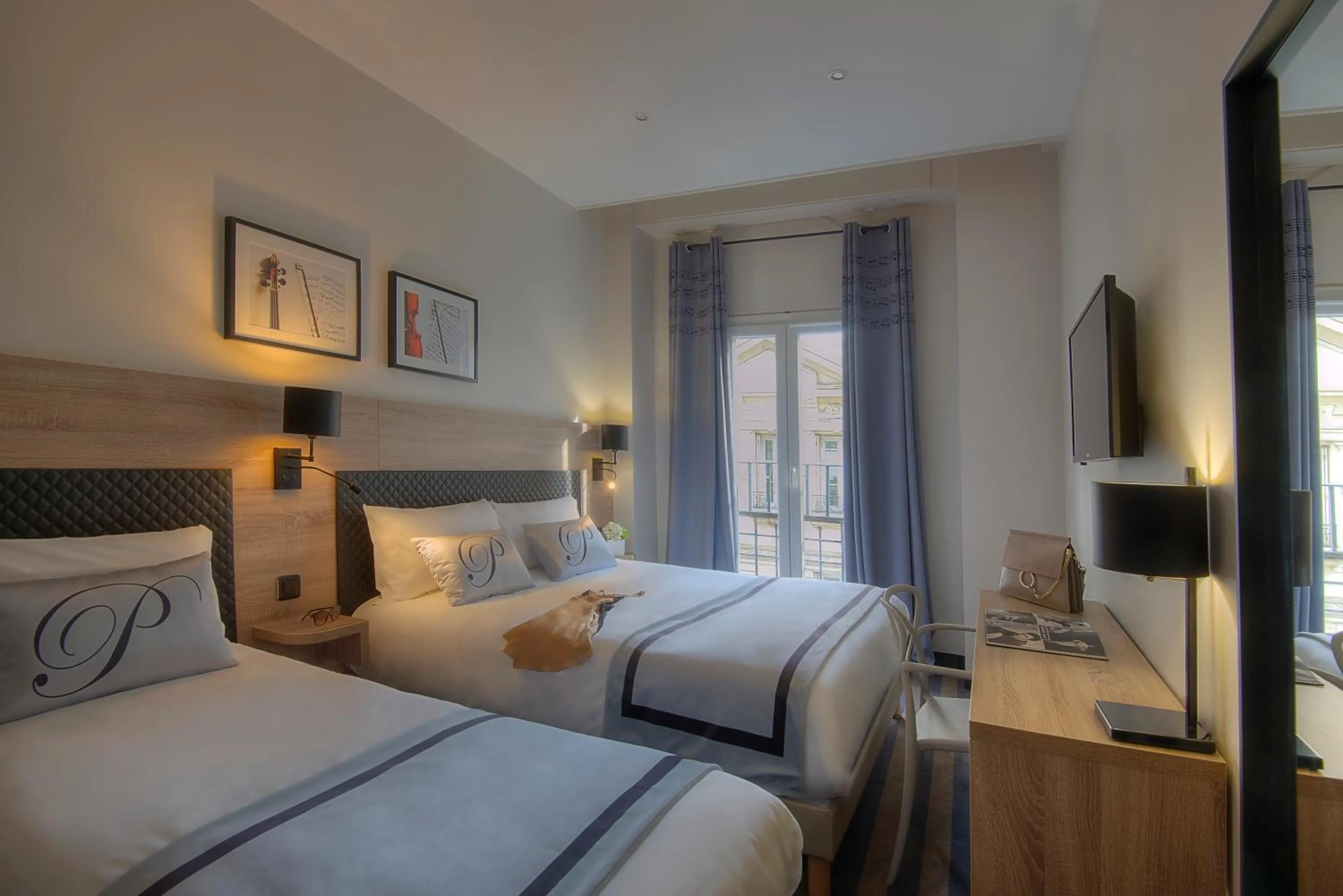 Bedroom, Bed in Hotel Paganini