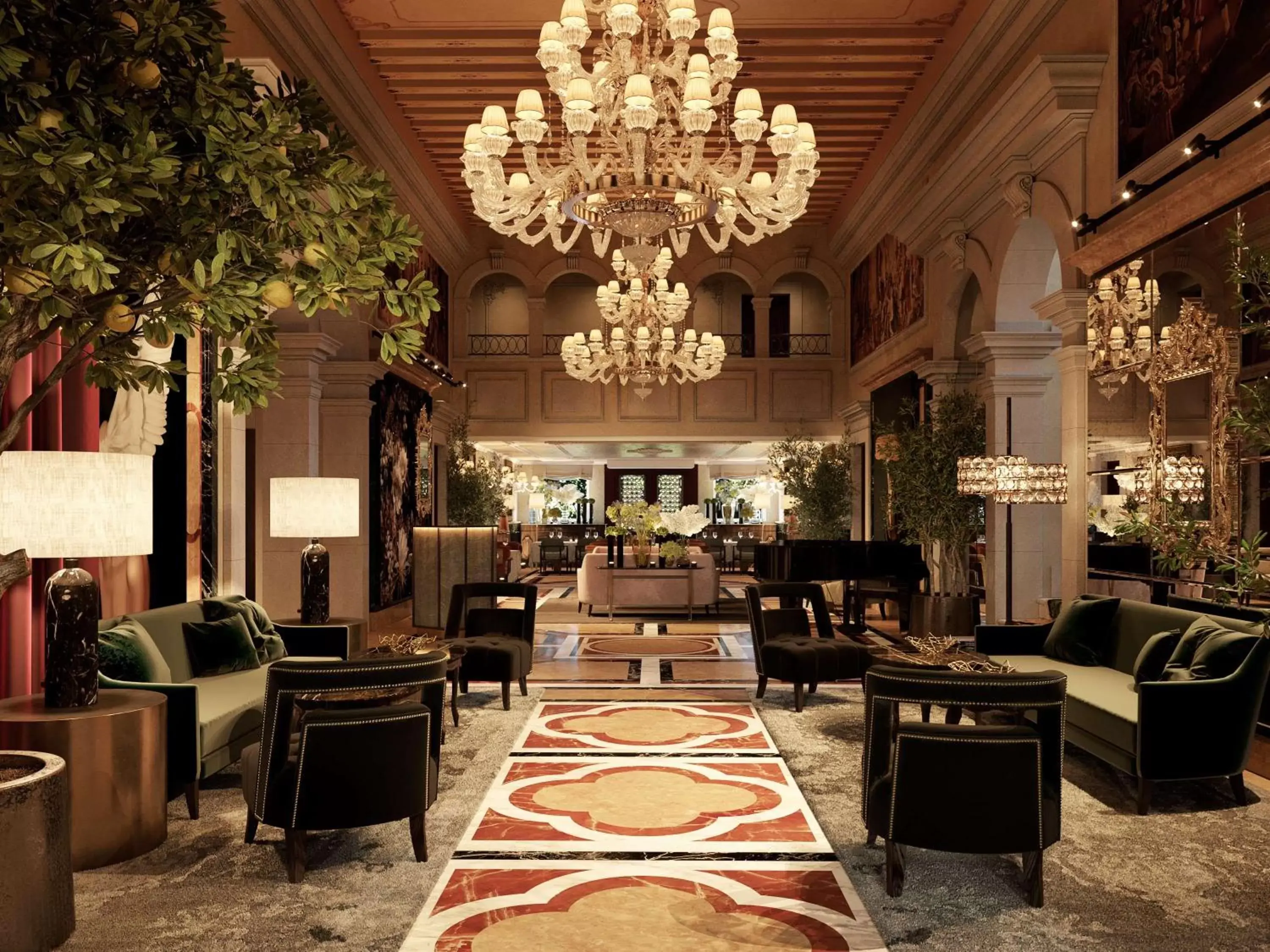 Lobby or reception, Lobby/Reception in NH Collection Grand Hotel Palazzo Dei Dogi