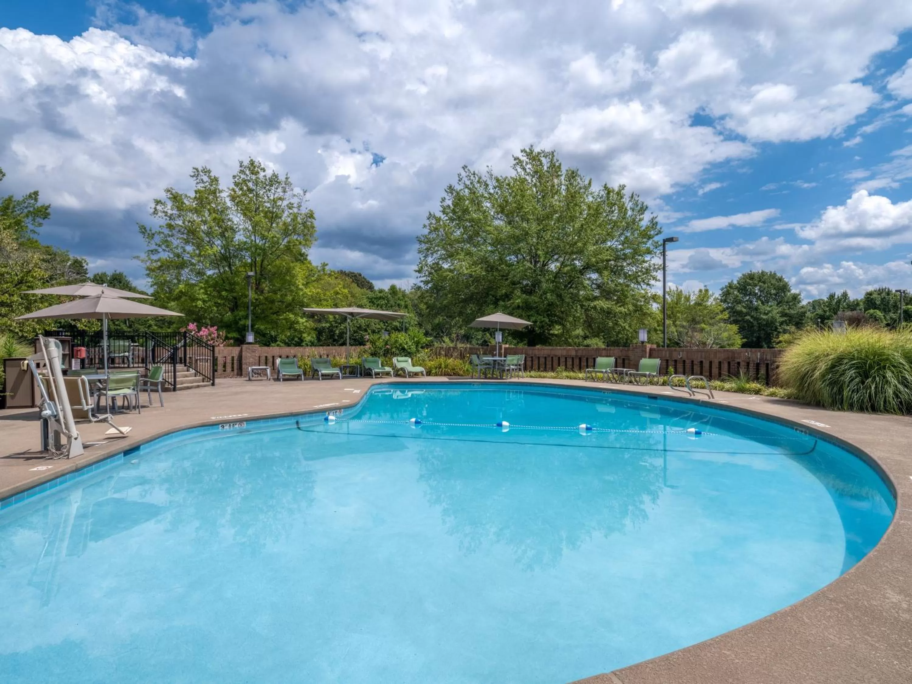 Swimming pool in Holiday Inn Greensboro Coliseum by IHG