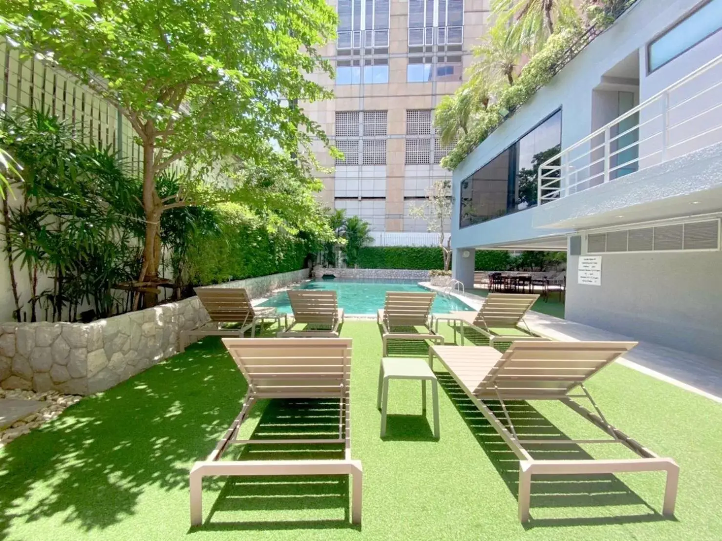 Garden, Swimming Pool in The Quarter Saladaeng by UHG - Formerly Siri Sathorn