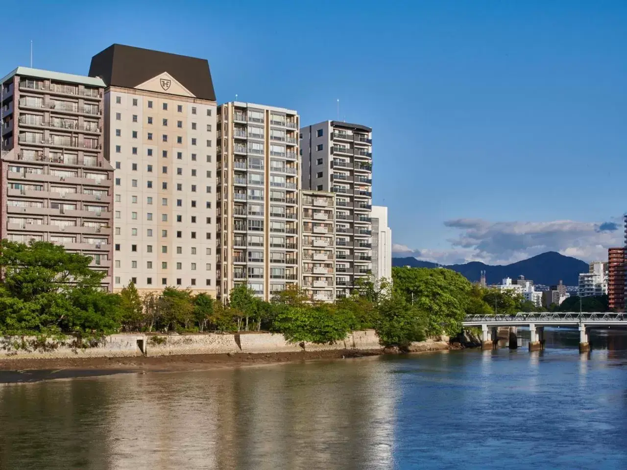 Property building in The Royal Park Hotel Hiroshima Riverside