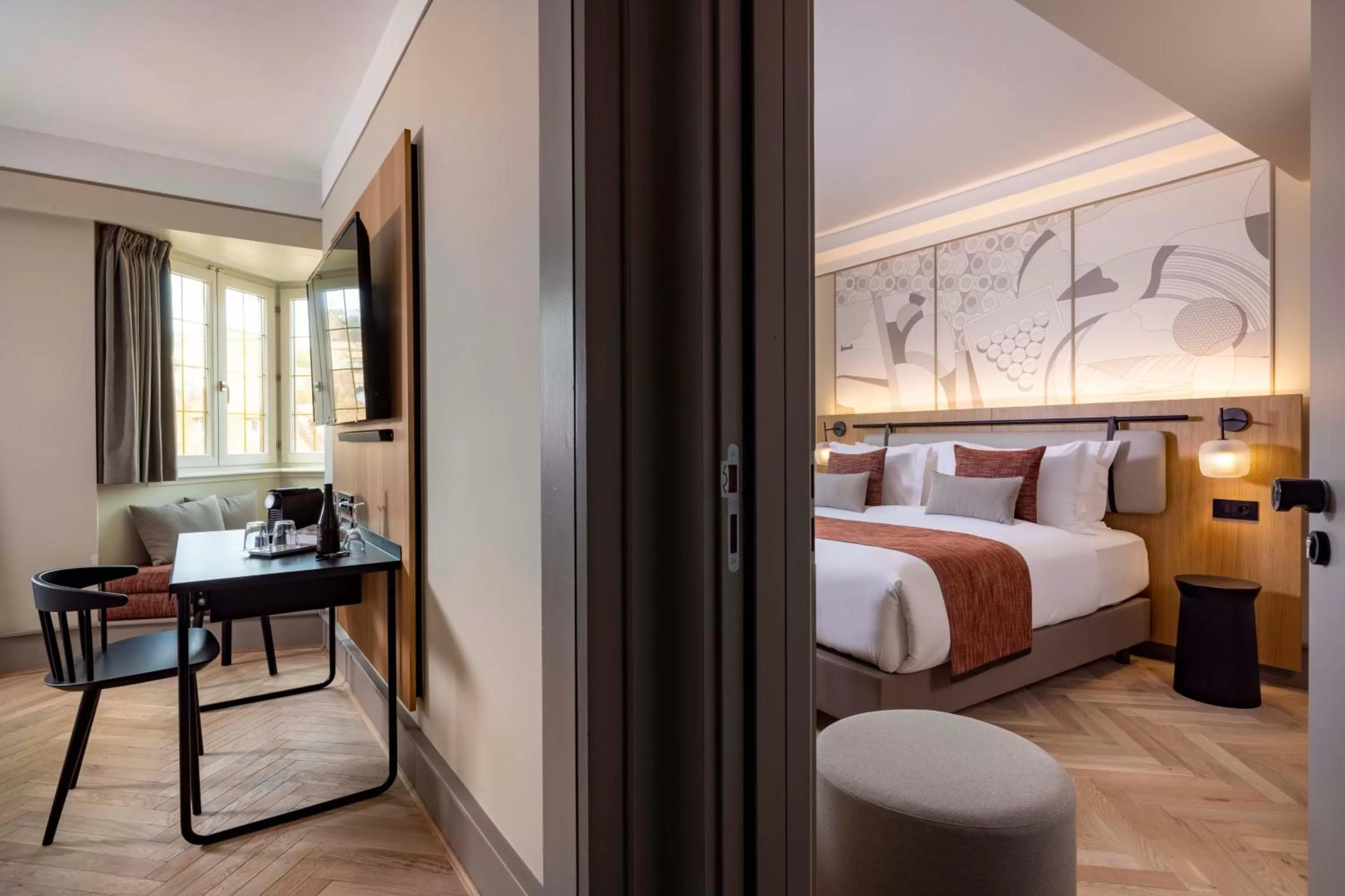 Bed in Hotel La Diligence