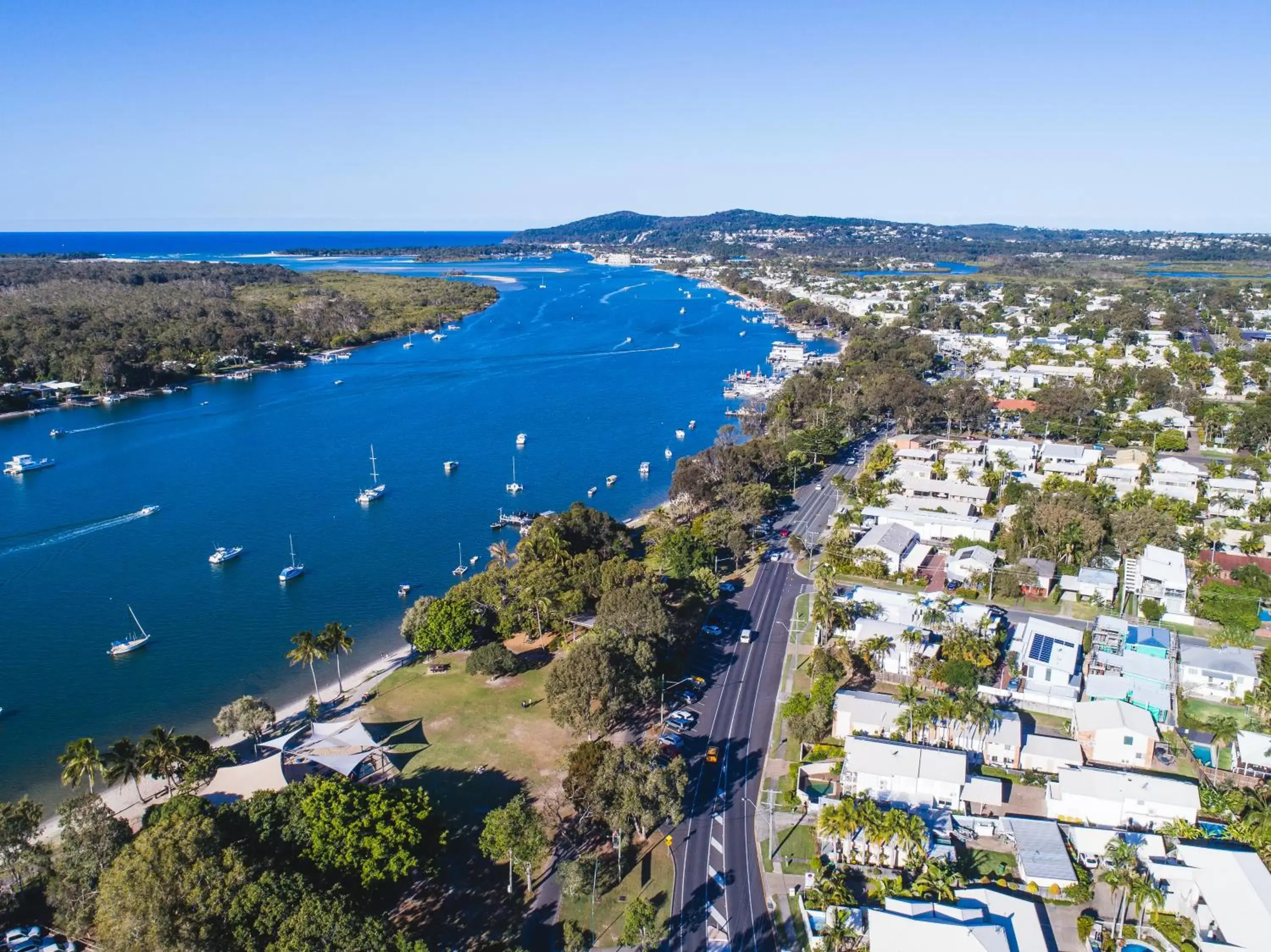 Off site, Bird's-eye View in Noosa Sun Motel