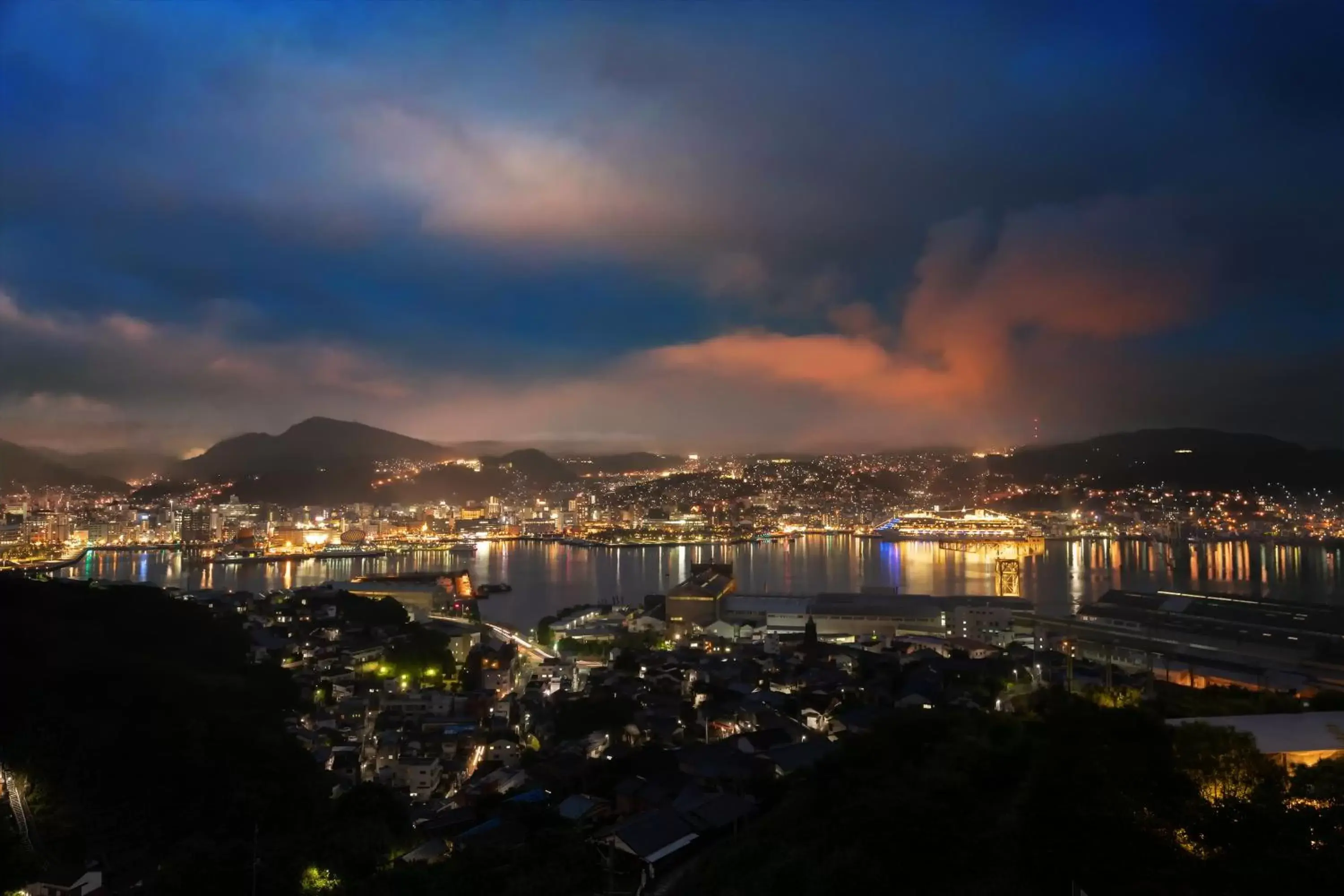 City view in Garden Terrace Nagasaki Hotel & Resort