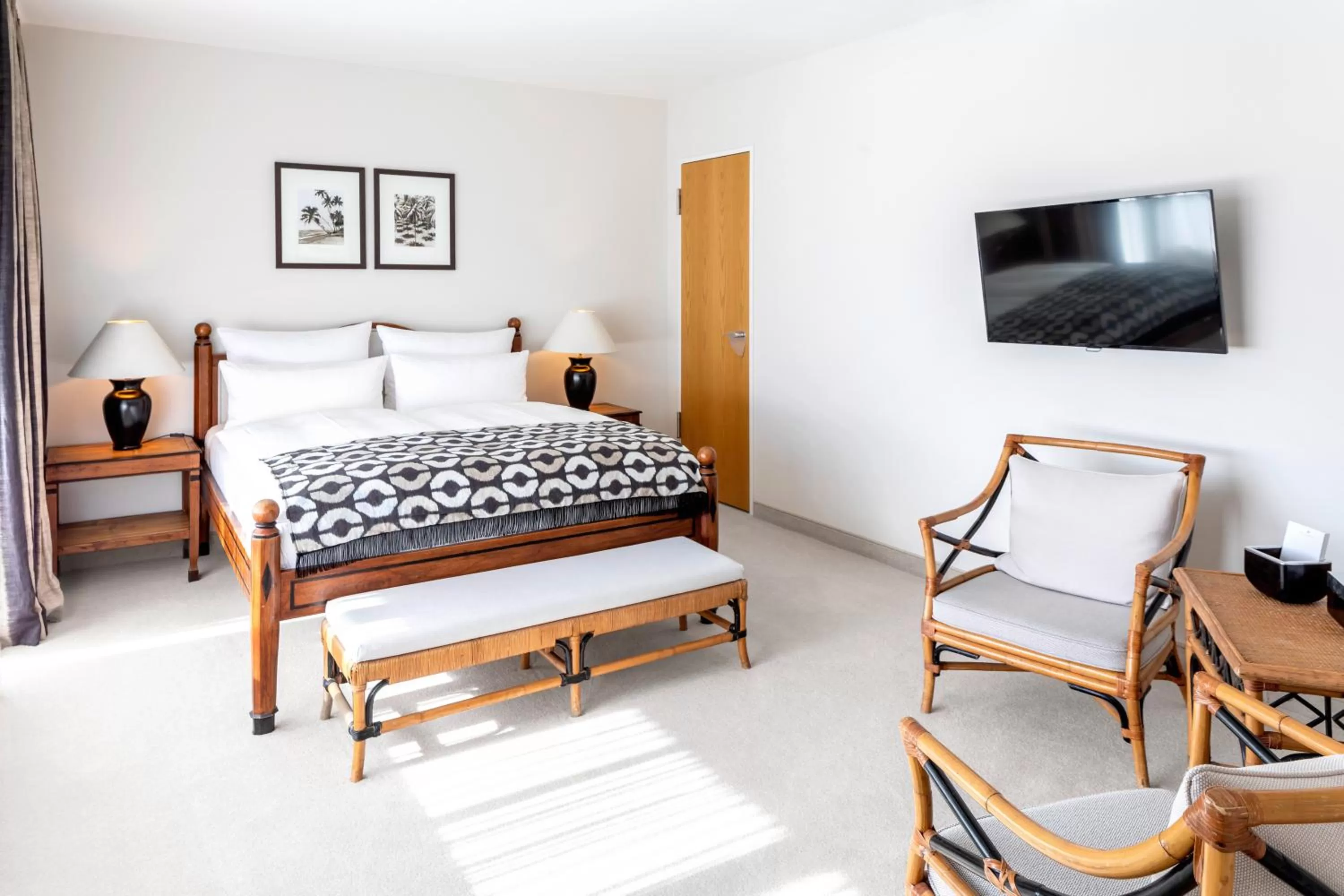 Bed in The Mandala Suites