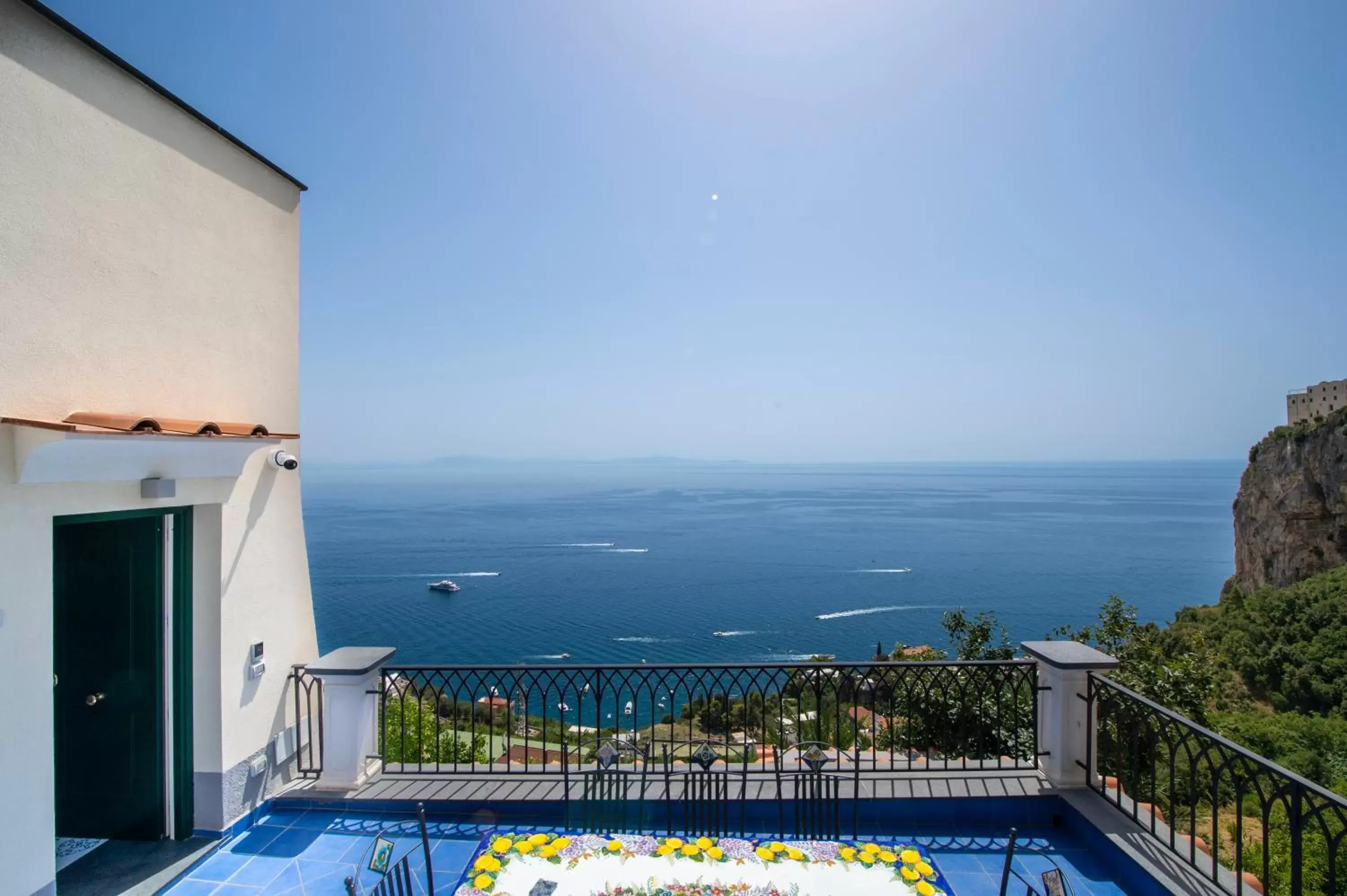 Balcony/Terrace, Sea View in Villa Foglia Amalfi