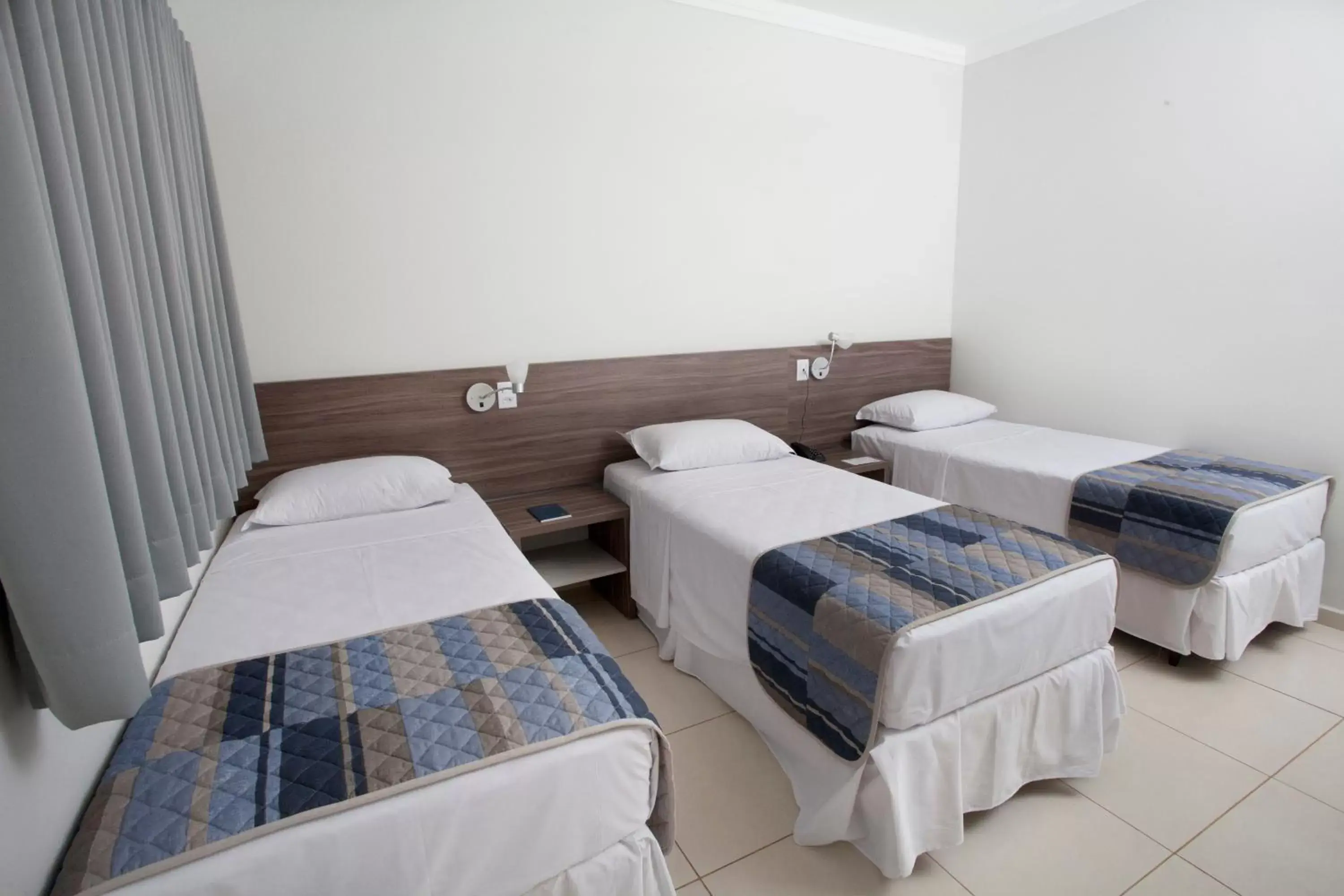 Bed in Portal Hotel Mogi Mirim