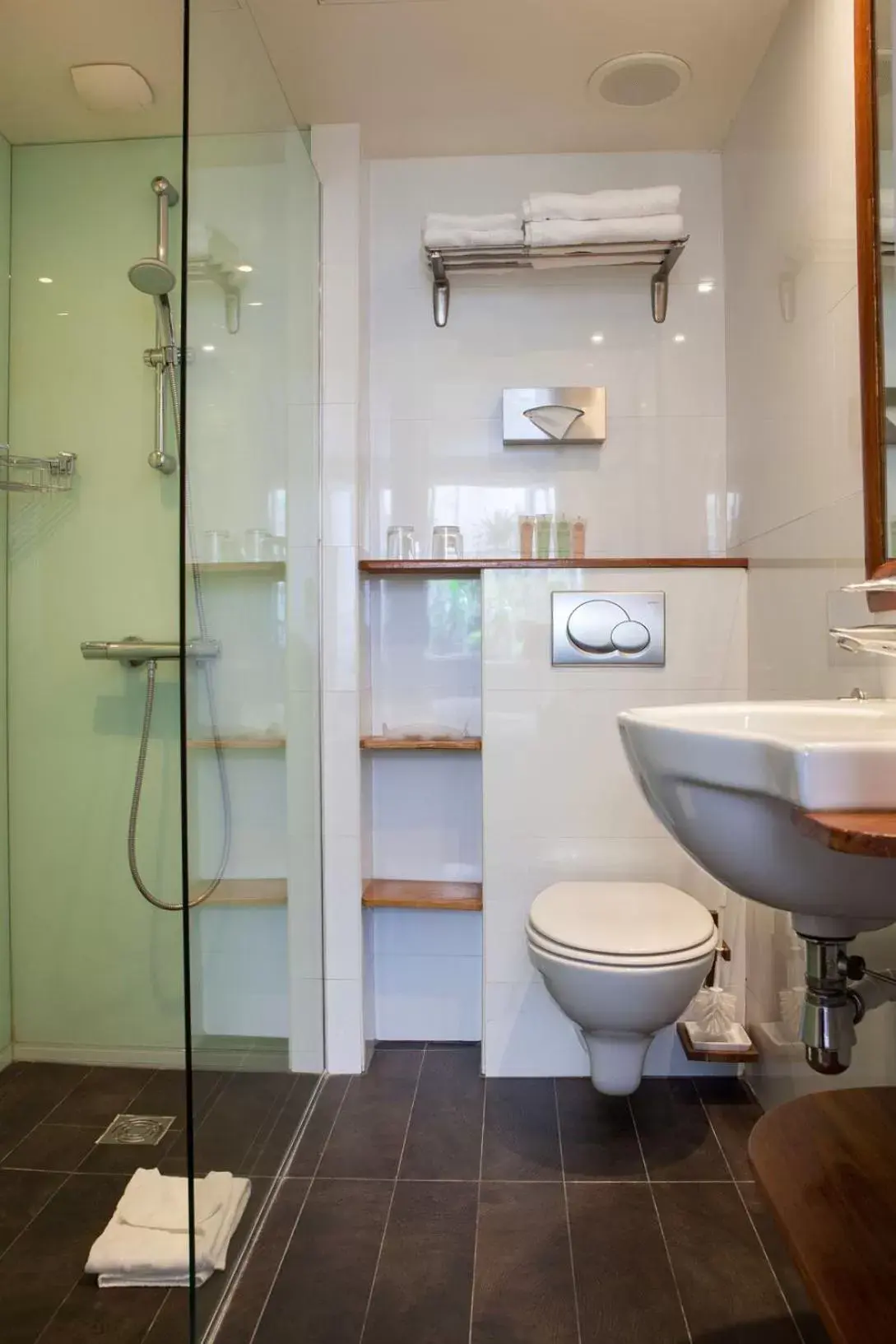 Shower, Bathroom in Best Western Aramis Saint Germain