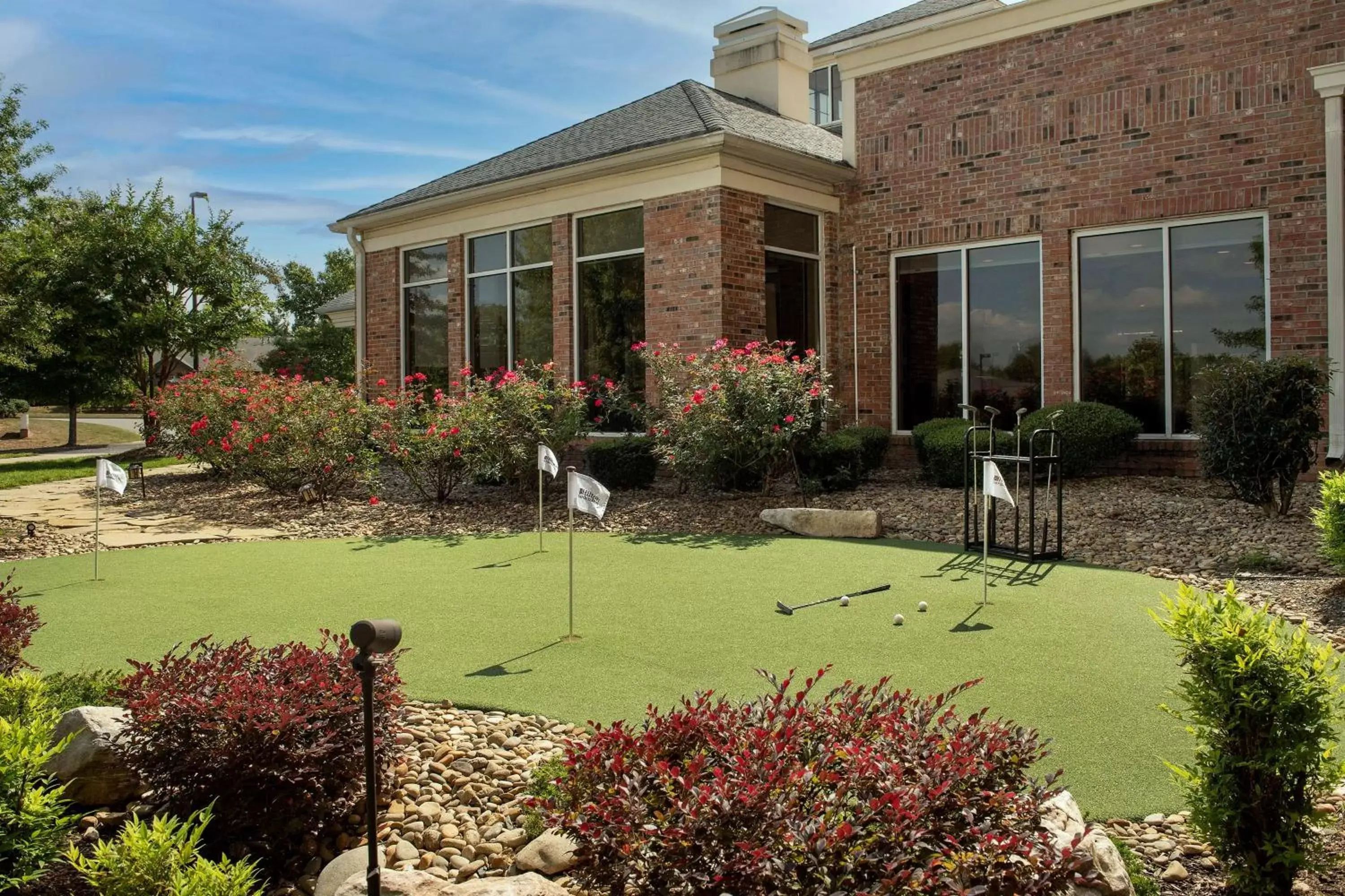 Golfcourse, Property Building in Hilton Garden Inn Charlotte/Mooresville