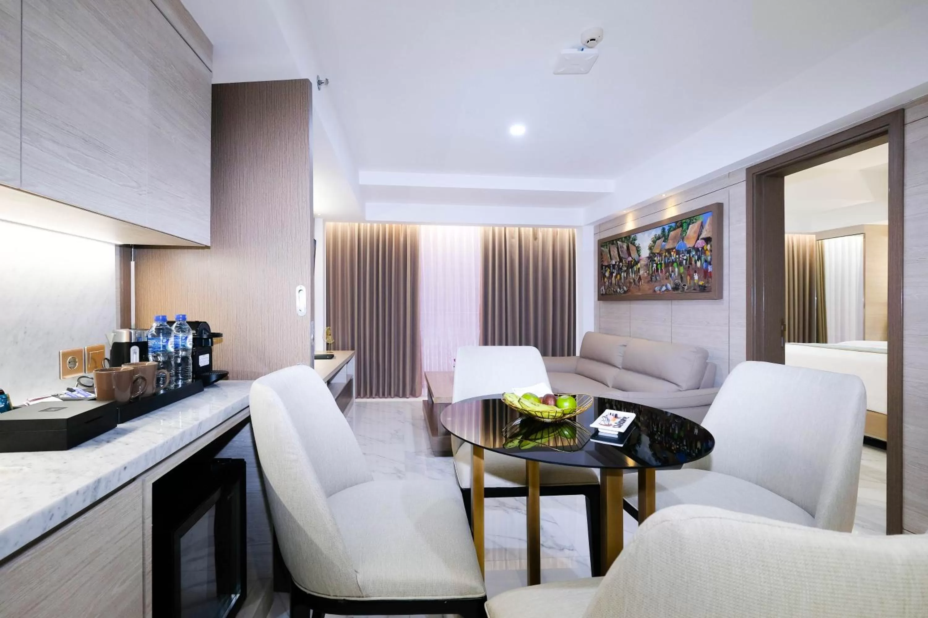 Living room in Dream of Aventus Hotel Kuta